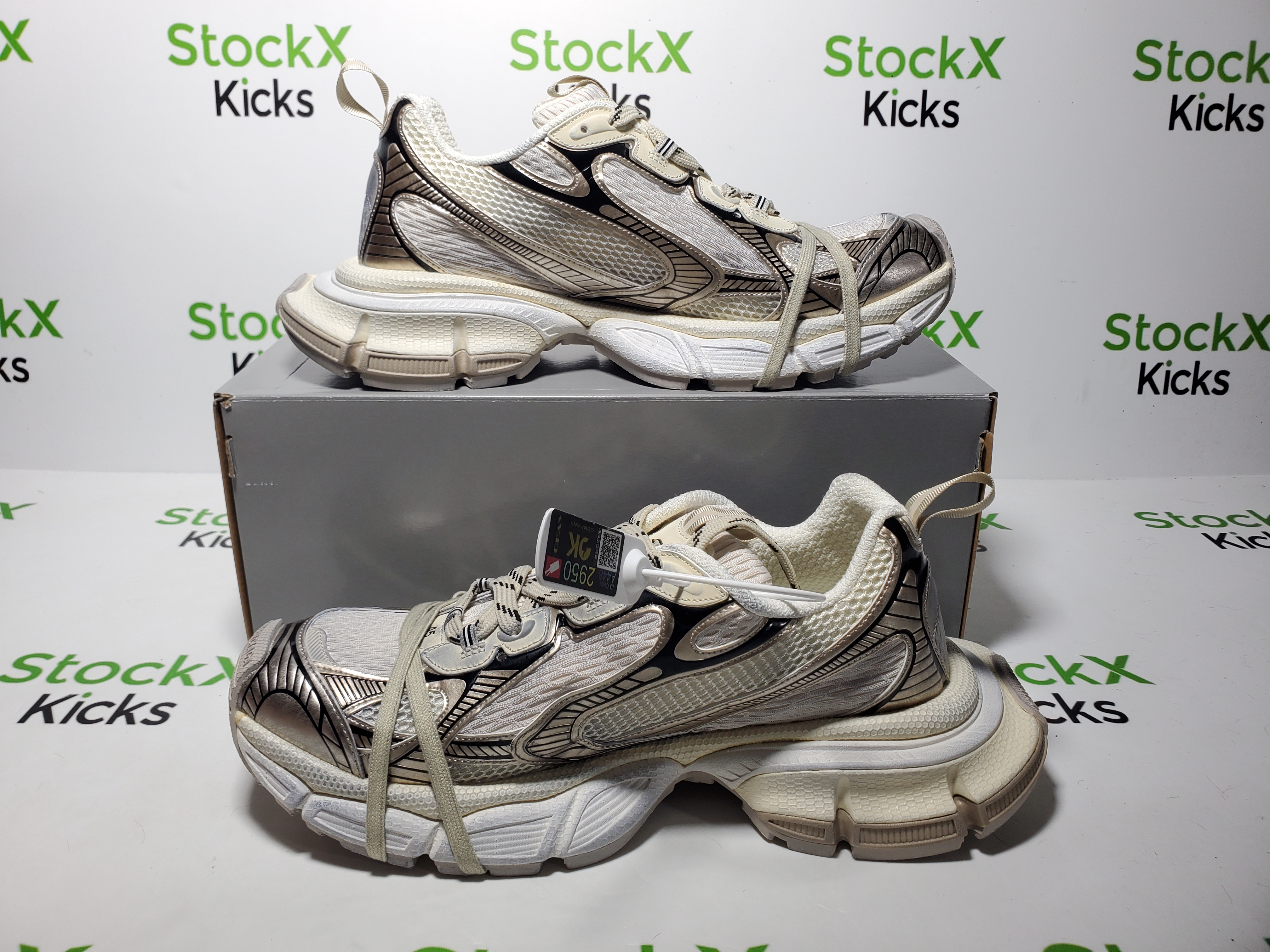 Balenciaga 3XL Sneaker Pla Tinum 734734 W3XL2 9110 review StockxKicks 06