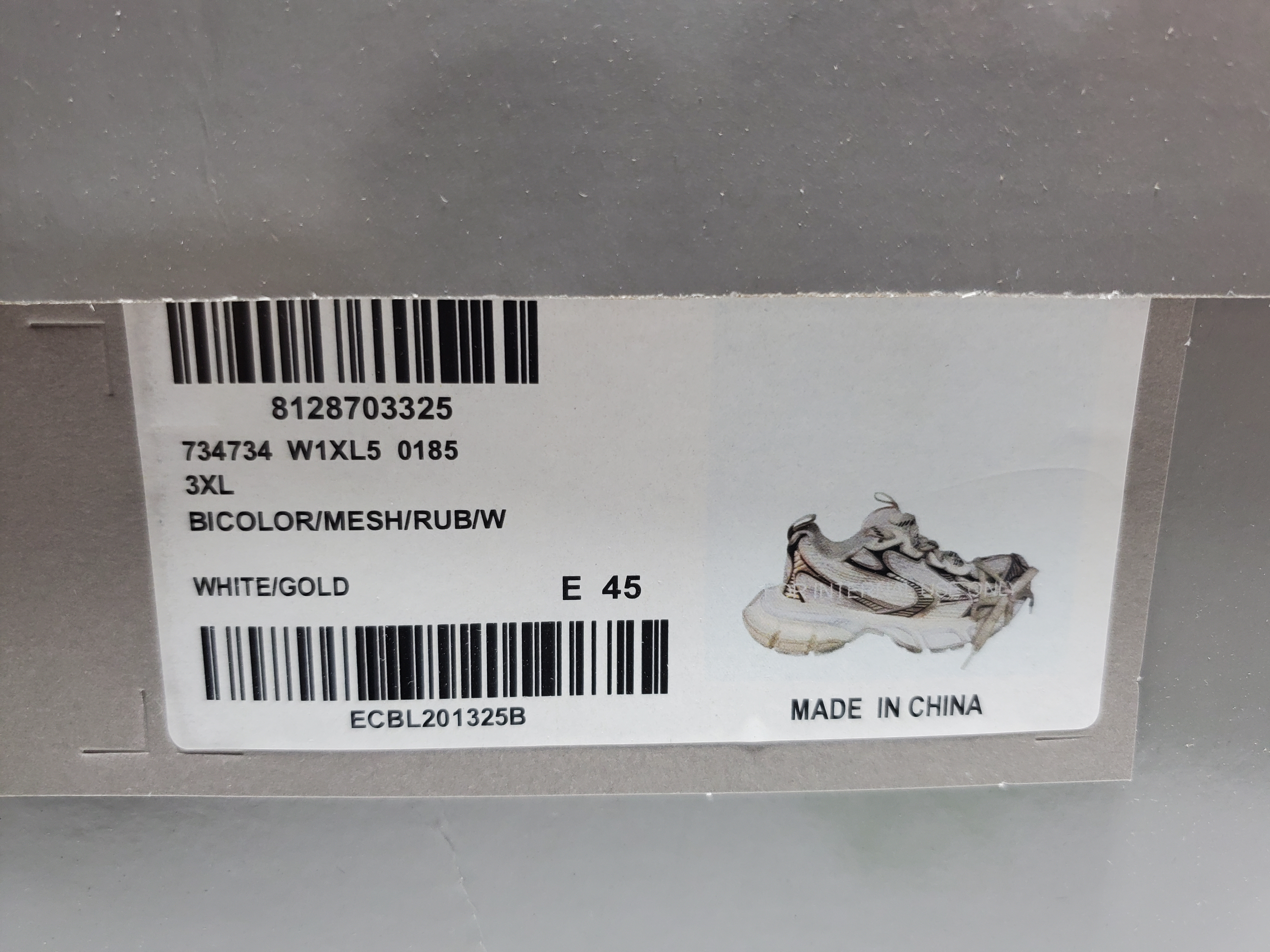 Balenciaga 3XL Sneaker Pla Tinum 734734 W3XL2 9110 review StockxKicks 00