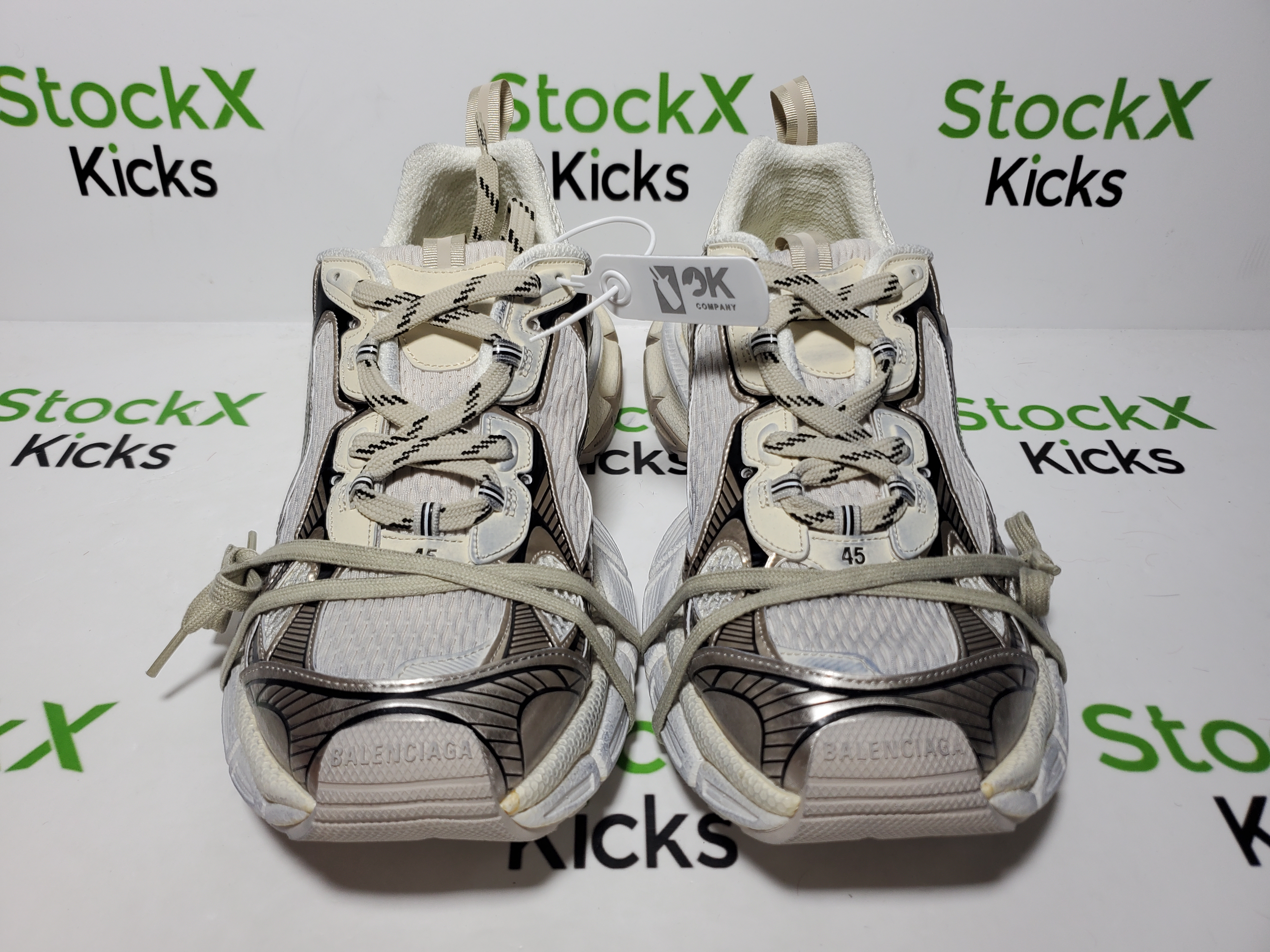 Balenciaga 3XL Sneaker Pla Tinum 734734 W3XL2 9110 review StockxKicks 01