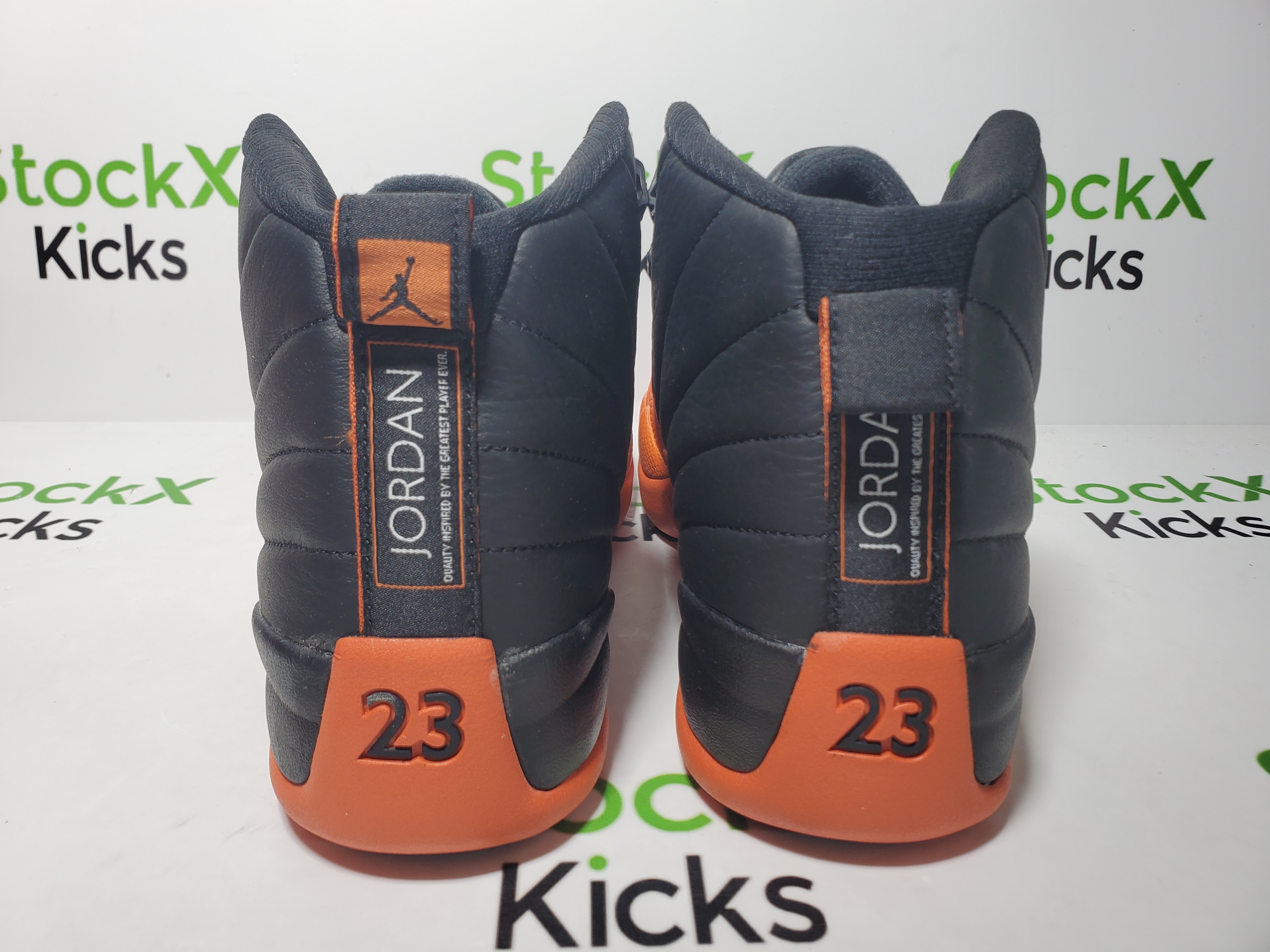 PK God Batch Air Jordan 12 Retro WNBA All-Star Brilliant Orange FD9101-081 review StockxKicks 02