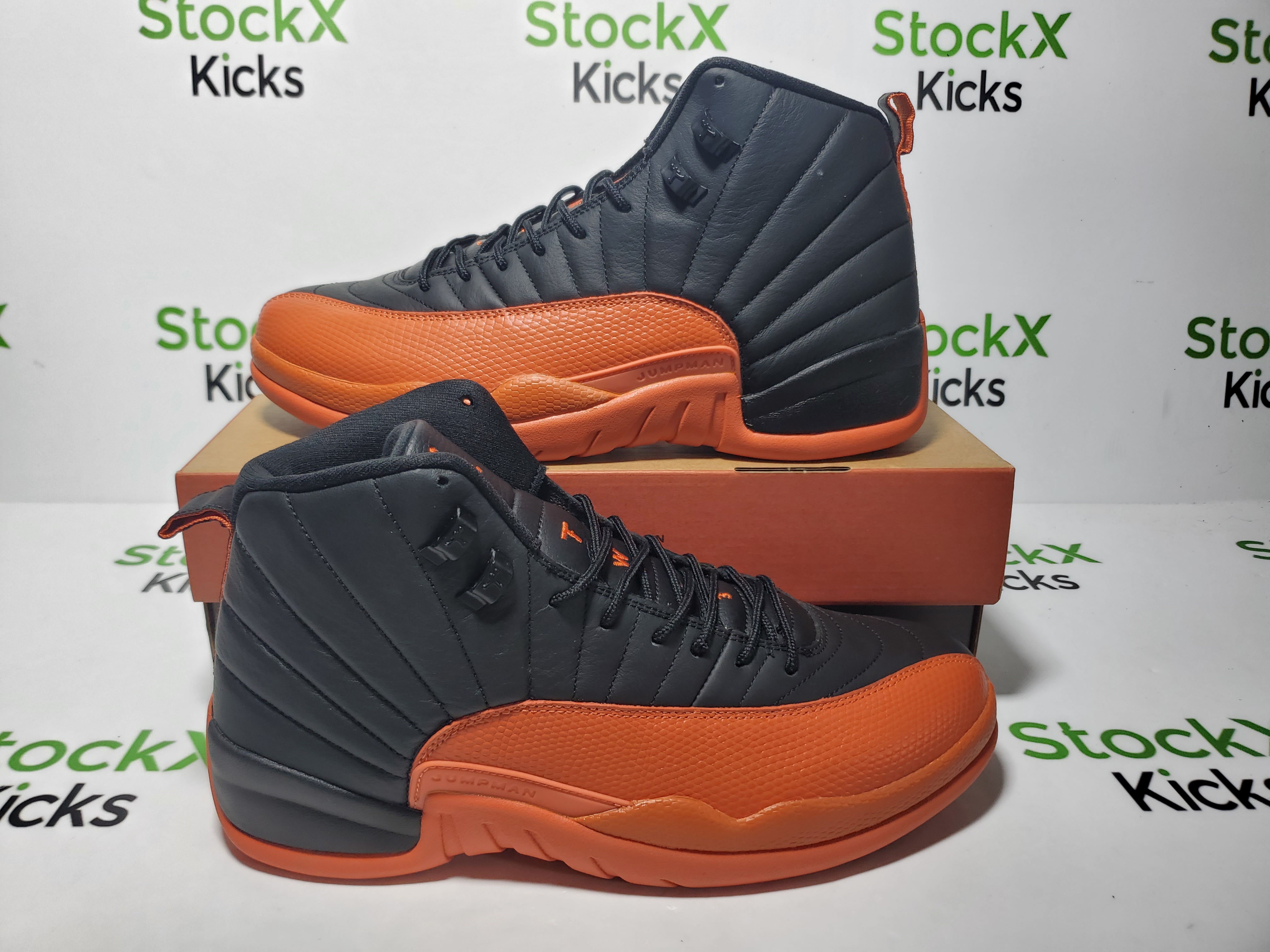 PK God Batch Air Jordan 12 Retro WNBA All-Star Brilliant Orange FD9101-081 review StockxKicks 05