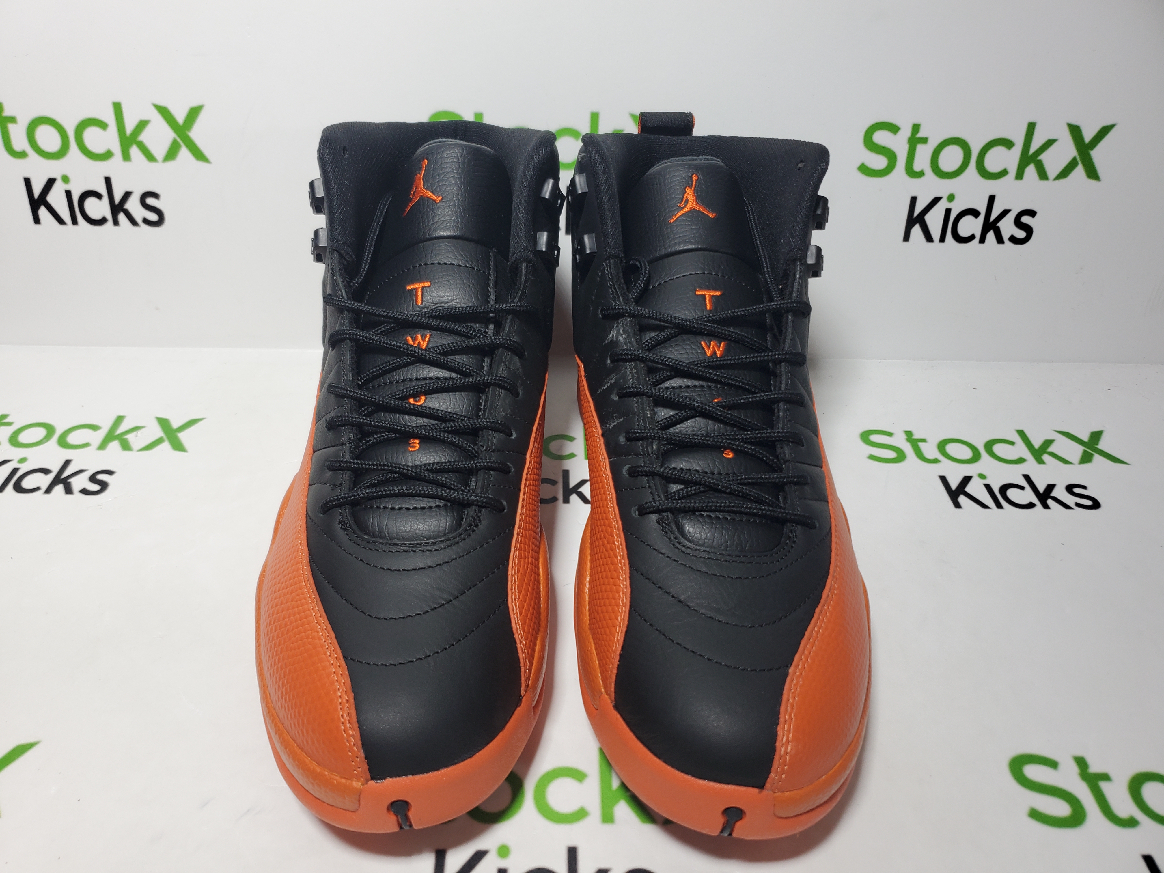 PK God Batch Air Jordan 12 Retro WNBA All-Star Brilliant Orange FD9101-081 review StockxKicks 01