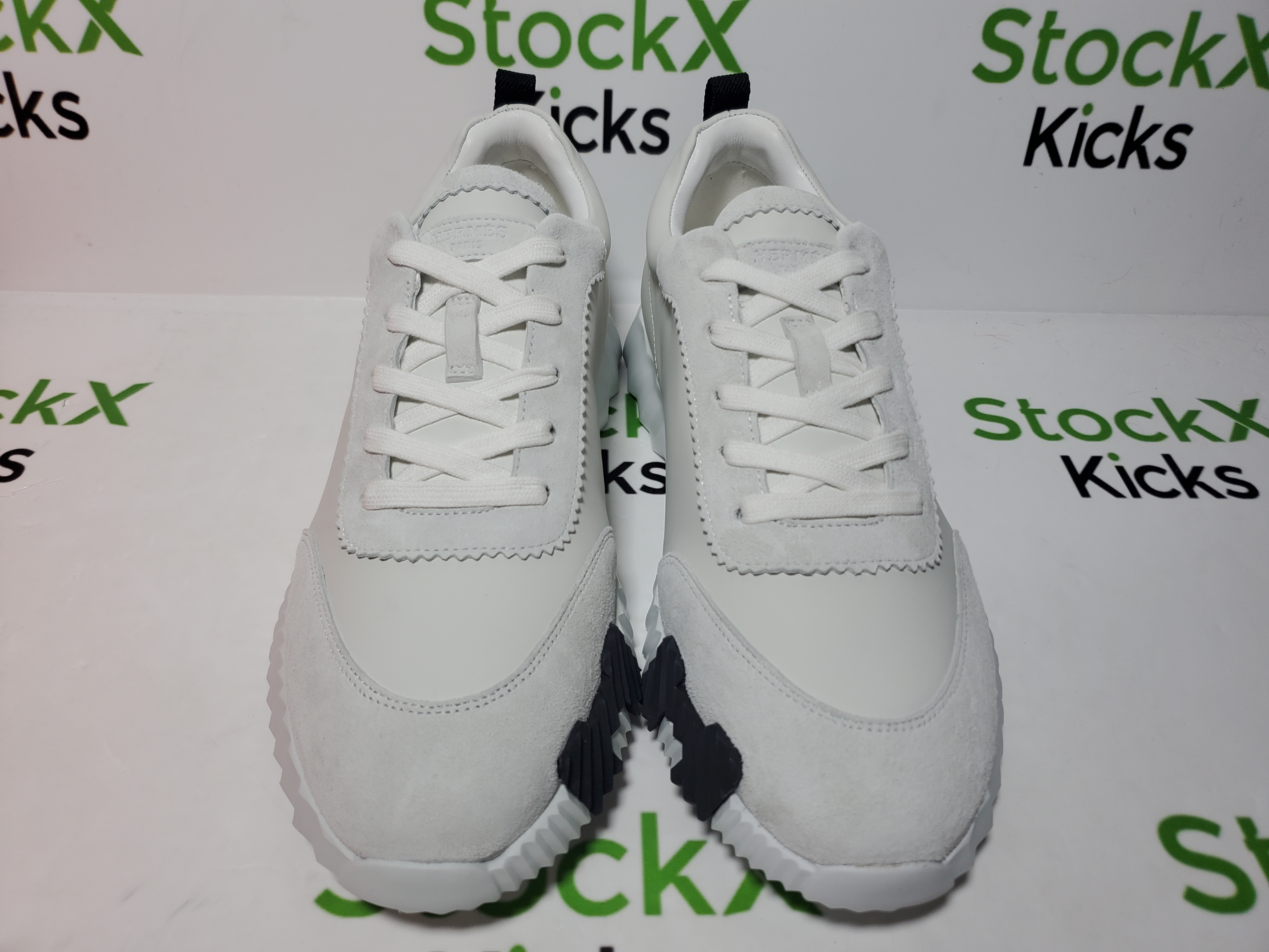 Hermes Bouncing Sneaker Grey White review StockxKicks 01