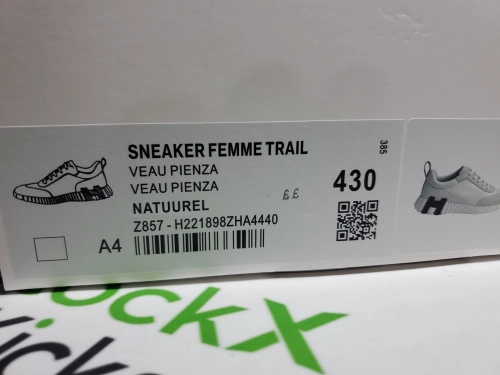 Hermes Bouncing Sneaker Grey White reviewed by
