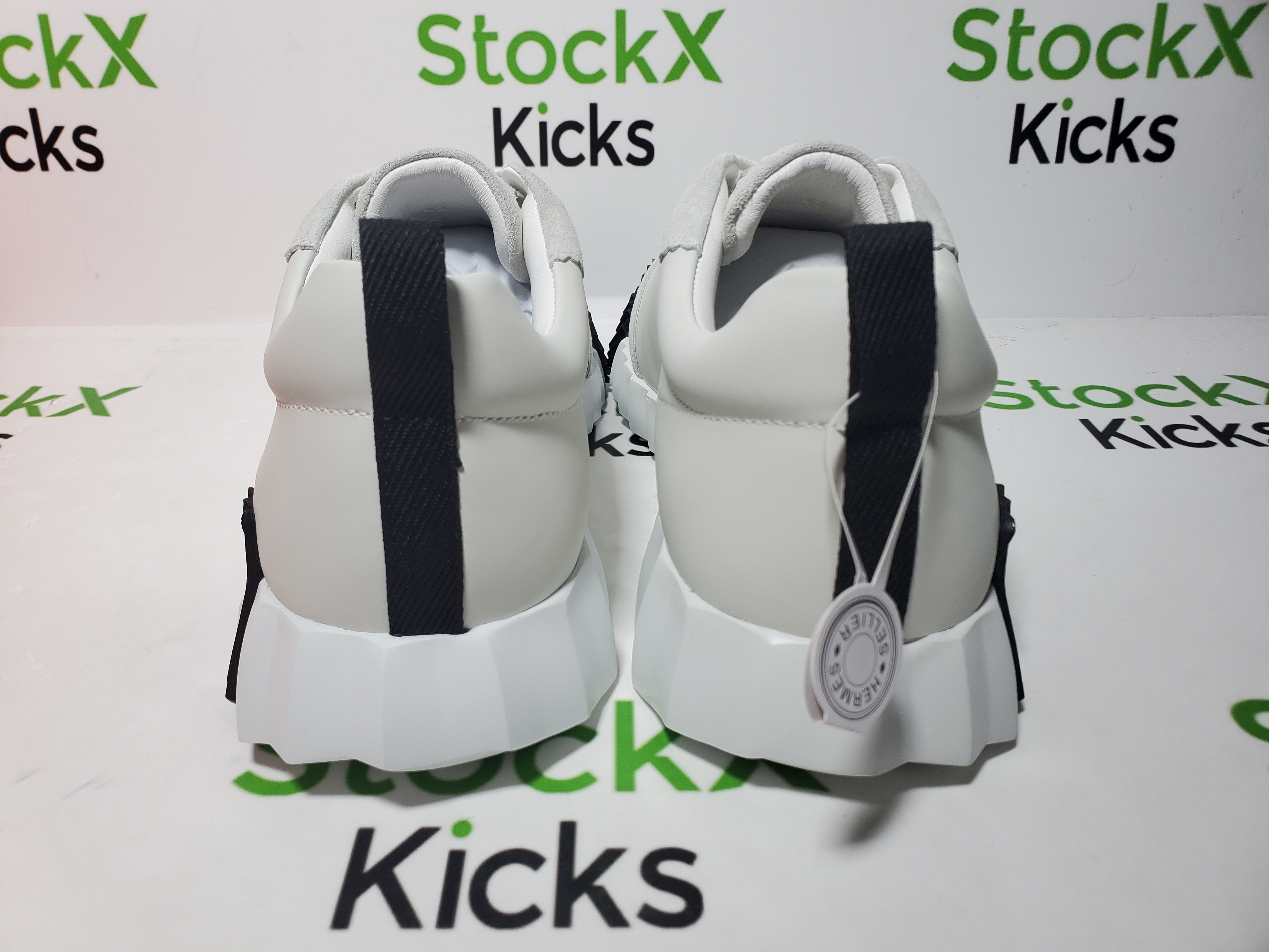 Hermes Bouncing Sneaker Grey White review StockxKicks 02