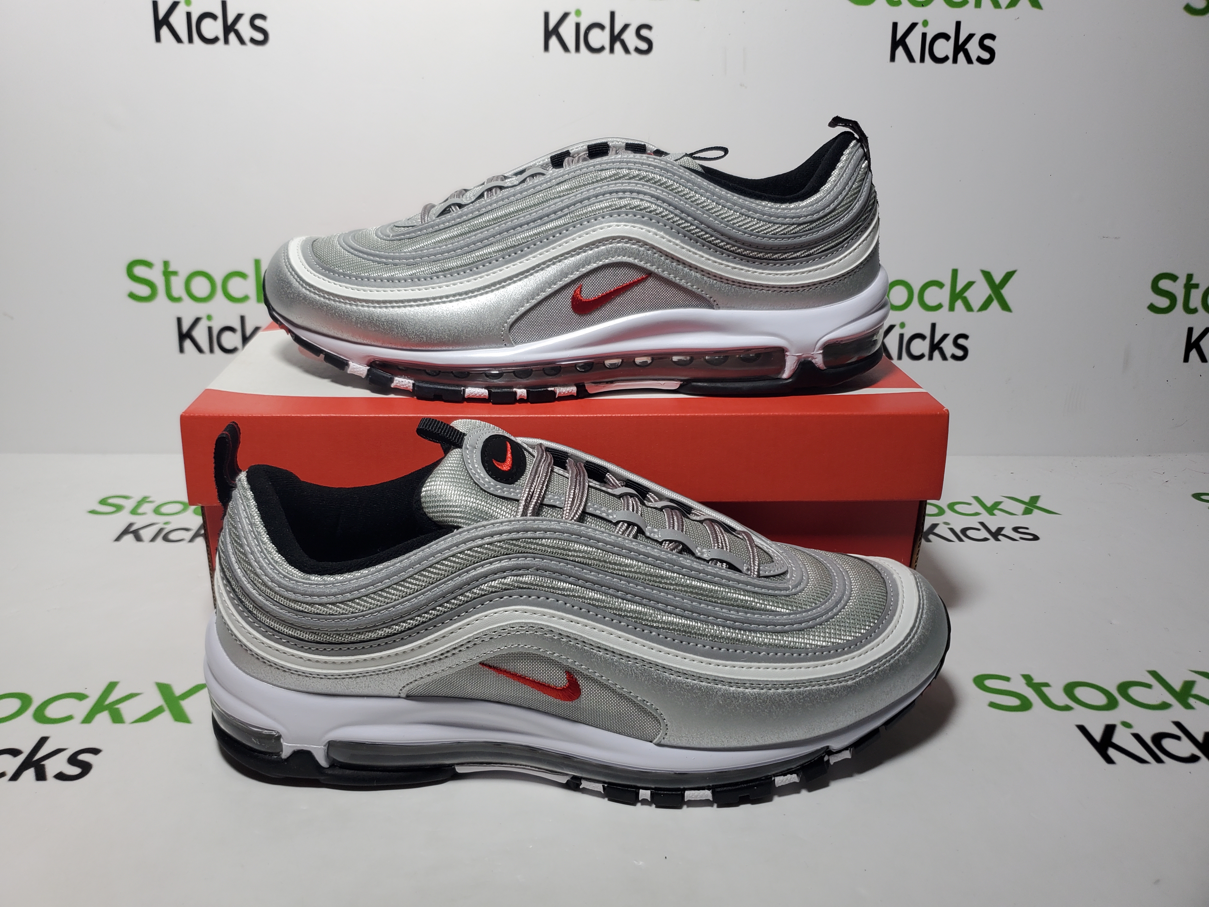 LJR Batch Nike Air Max 97 Silver Bullet (2016/2017) 884421-001 review StockxKicks customer order QC photos are for refer 05