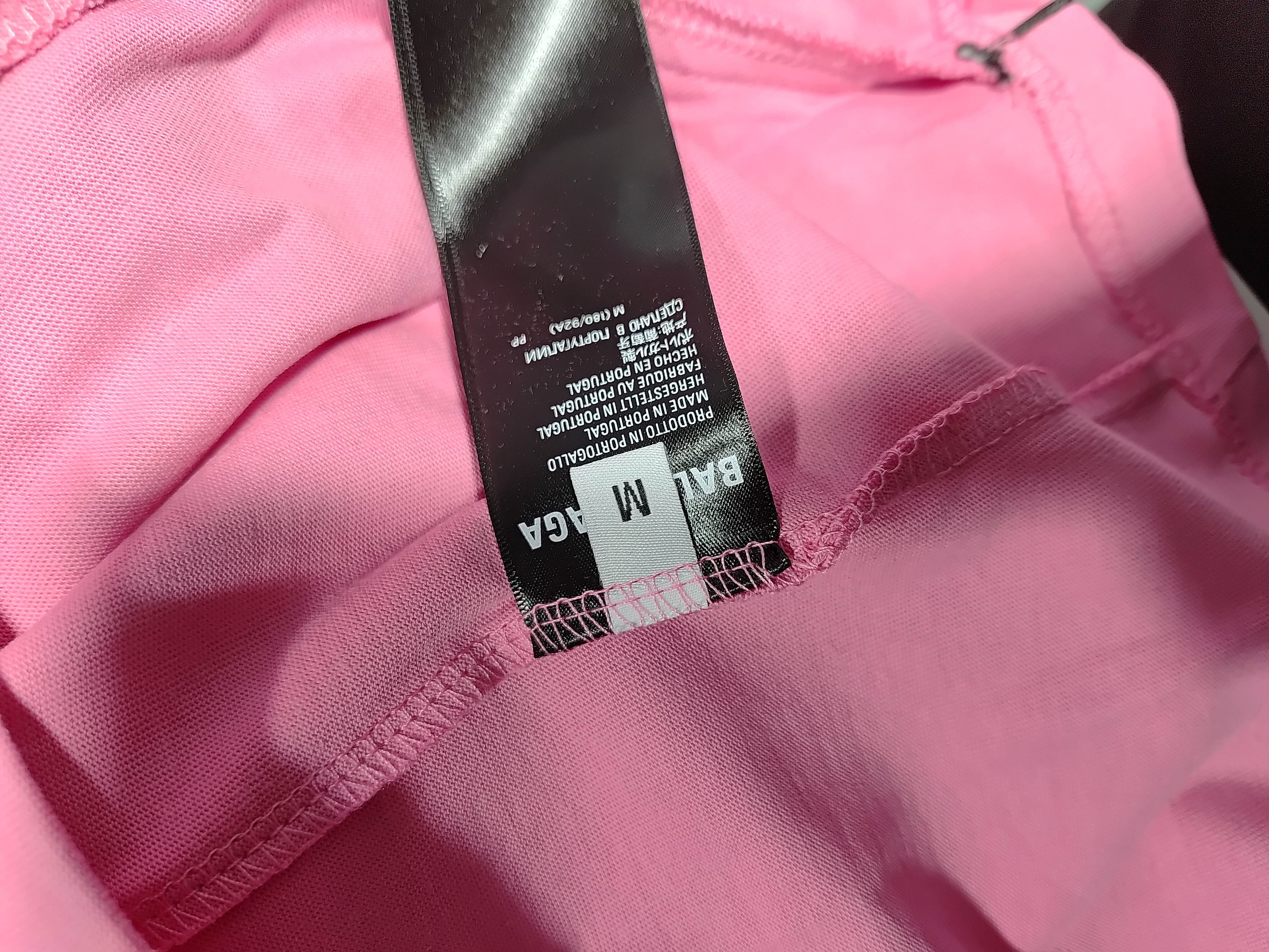 Balenciaga Miami Soccer T-Shirt Oversized Pink/Black review StockxKicks 00