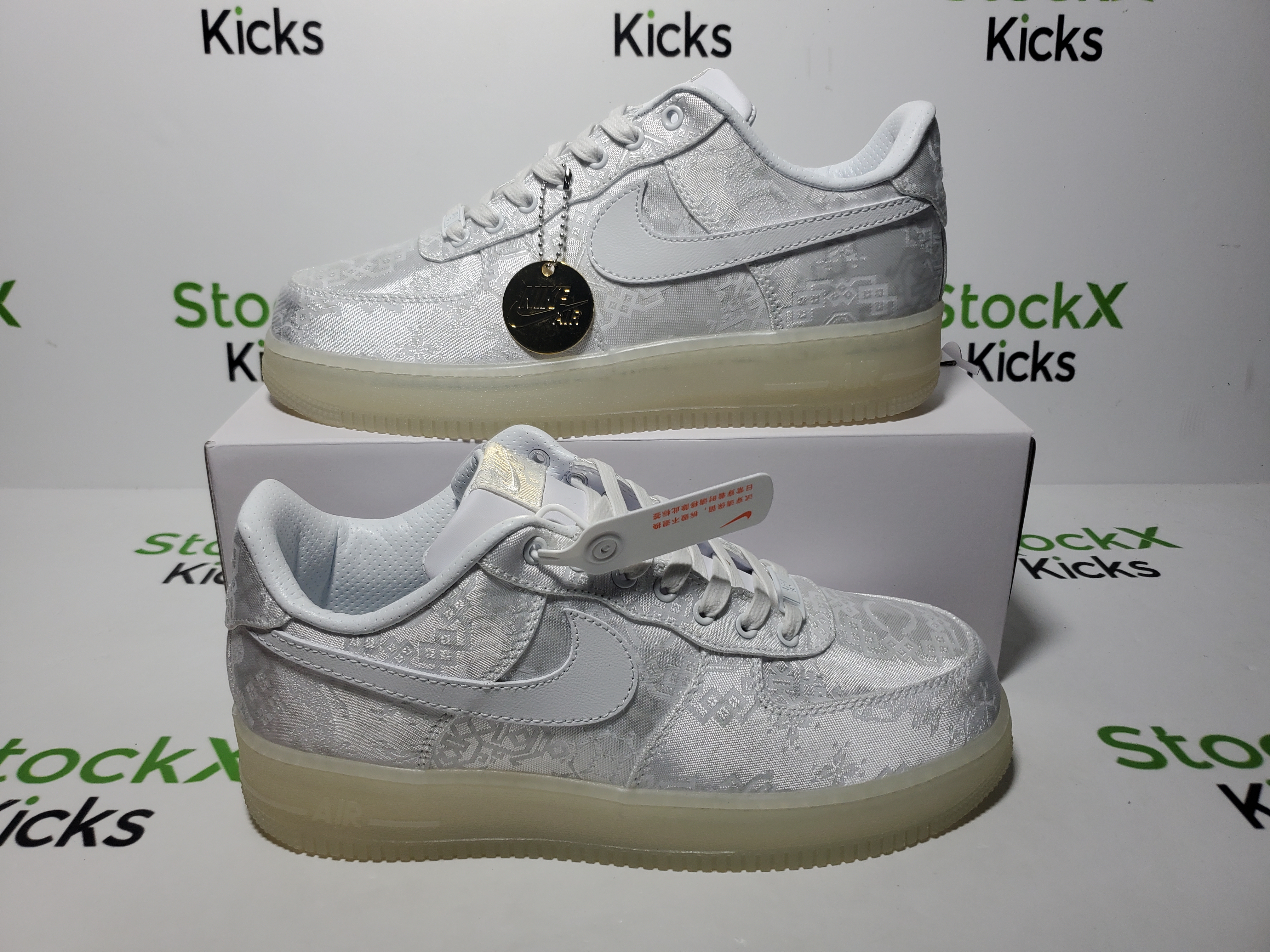 PK God Batch Nike Air Force 1 Low CLOT 1WORLD (2018) AO9286-100 review StockxKicks 05