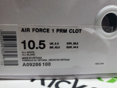 PK God Batch Nike Air Force 1 Low CLOT 1WORLD (2018) AO9286-100 reviewed by