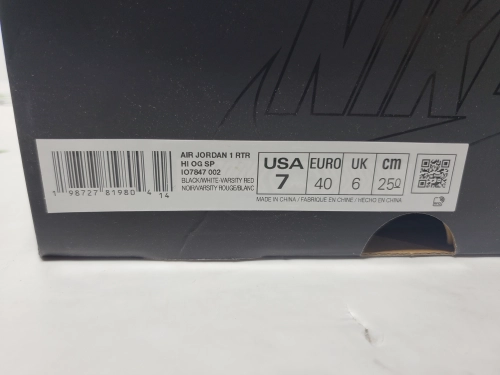 PK God Batch Union LA x Air Jordan 1 Retro Black White Blue IO7847-002 reviewed by