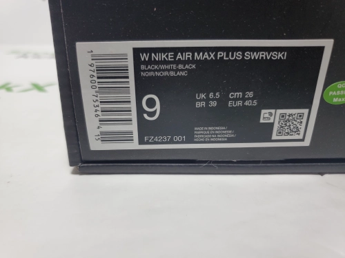 Nike Swarovski x Wmns Air Max Plus 'Moonlight' FZ4237--001 reviewed by