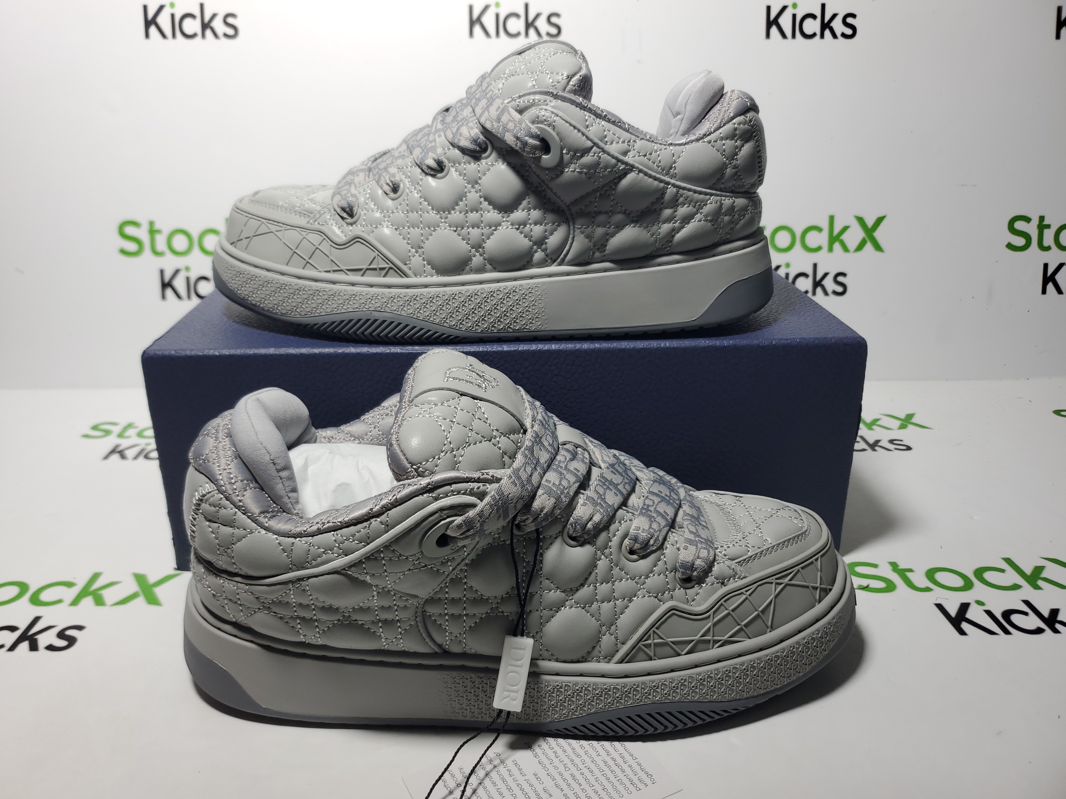 Dior B9S Skater ERL Kumo Cannage Satin 'Grey' 02 review StockxKicks 05