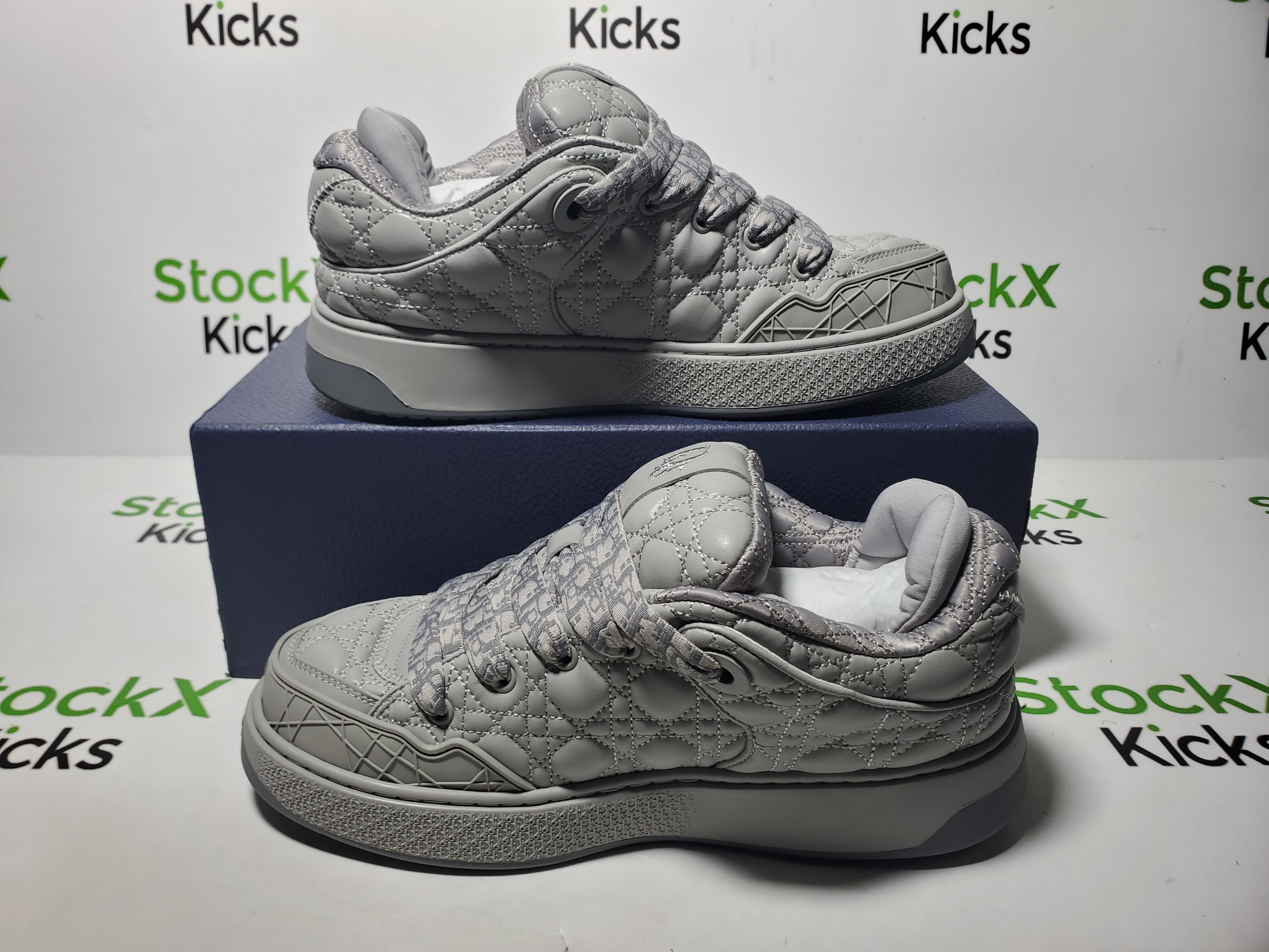 Dior B9S Skater ERL Kumo Cannage Satin 'Grey' 02 review StockxKicks 06