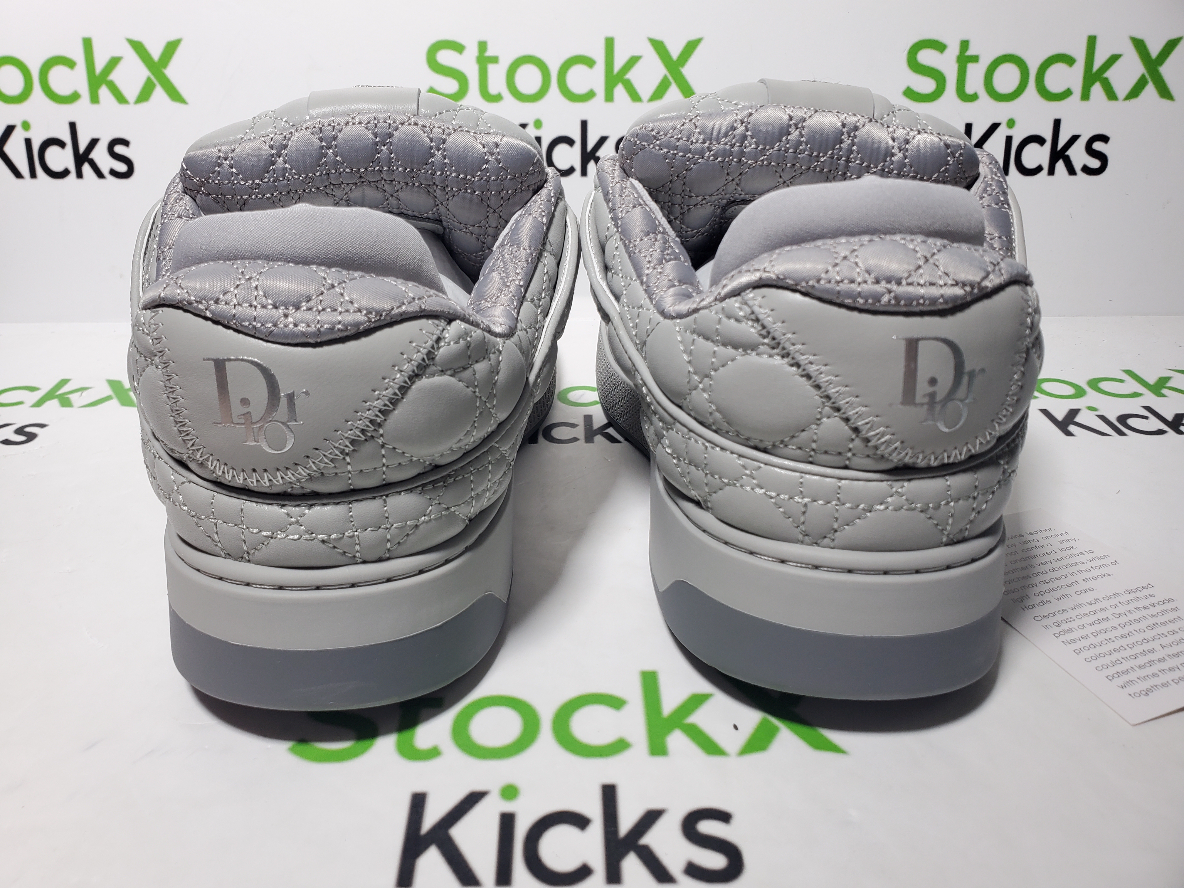 Dior B9S Skater ERL Kumo Cannage Satin 'Grey' 02 review StockxKicks 02