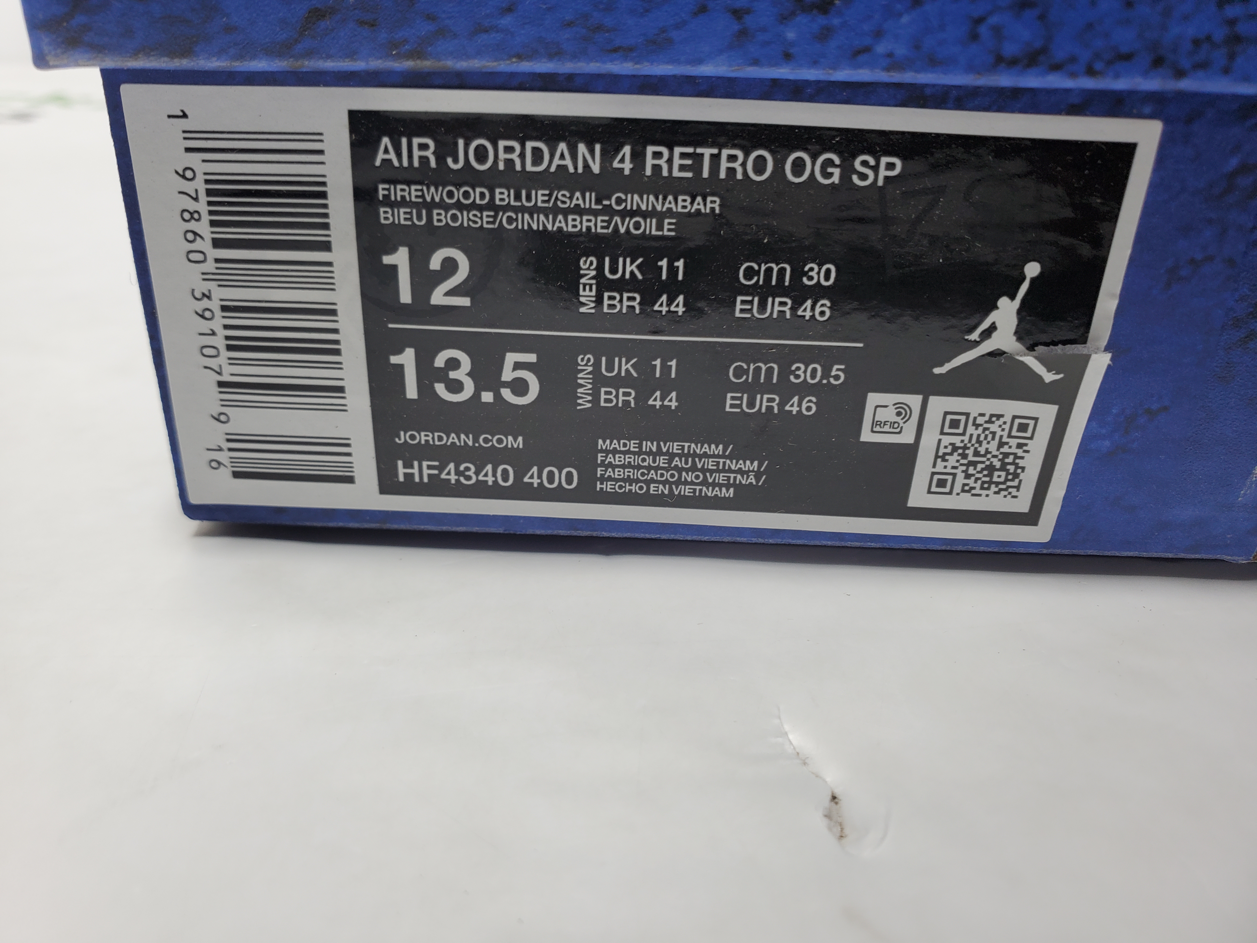 PK God Batch Air Jordan 4 Retro OG SP Nigel Sylvester Blue Brick HF4340-400 review StockxKicks 00
