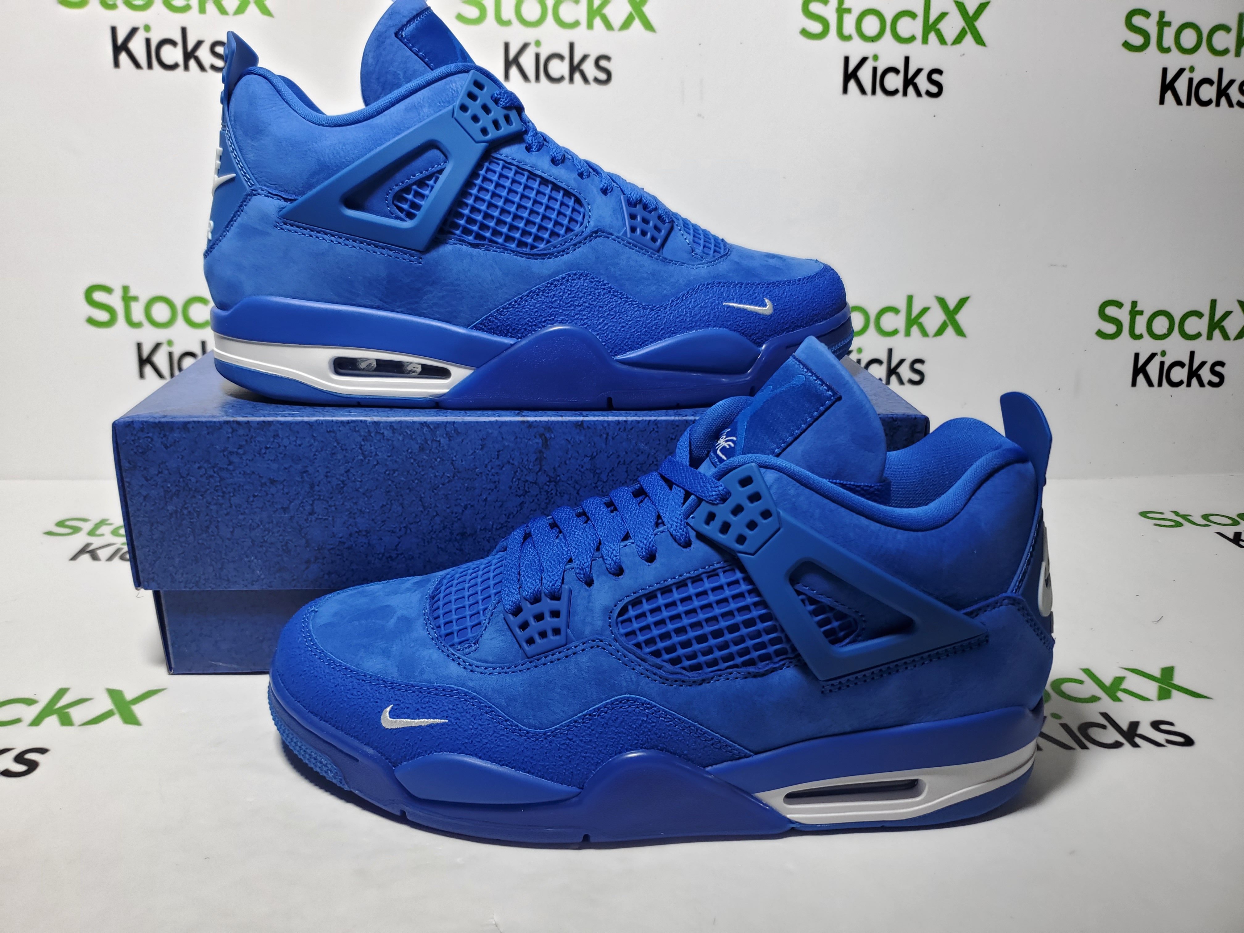 PK God Batch Air Jordan 4 Retro OG SP Nigel Sylvester Blue Brick HF4340-400 review StockxKicks 01