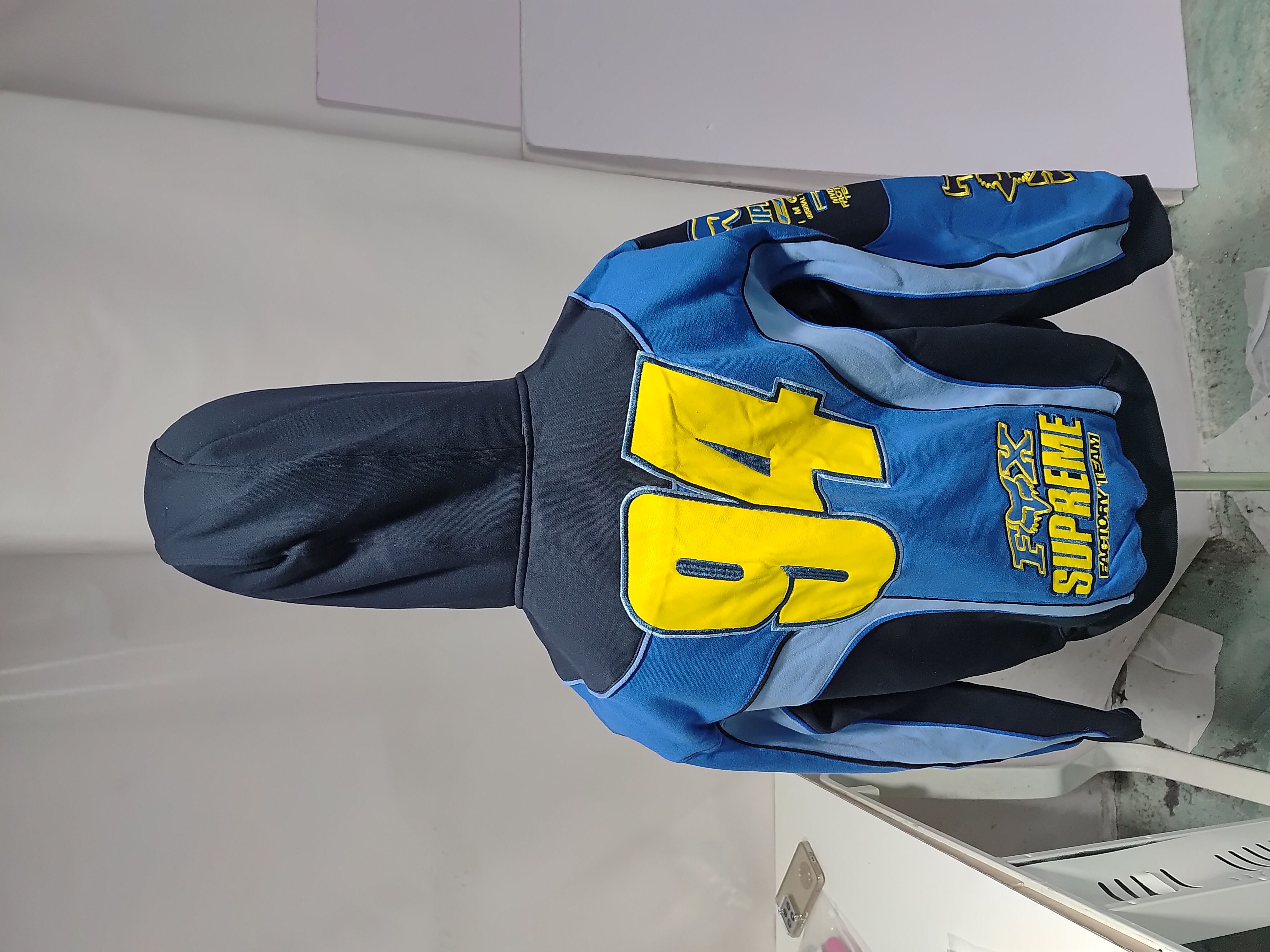 Supreme Fox Racing Zip Up Hooded Sweatshirt review StockxKicks 03