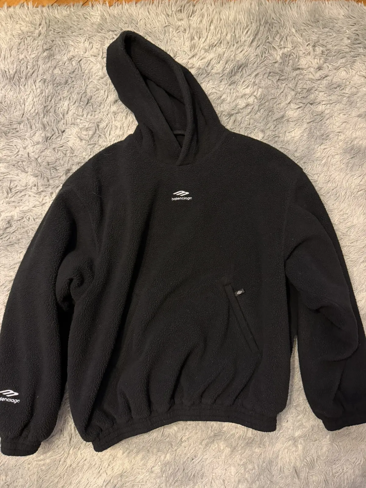 Balenciaga 24FW Teddy Fleece Ski Hoodie review Omar Bosaro