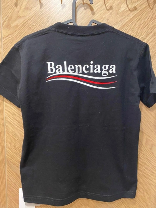 Balenciaga Coke Embroidered Short Sleeves Black CKP120 reviewed by