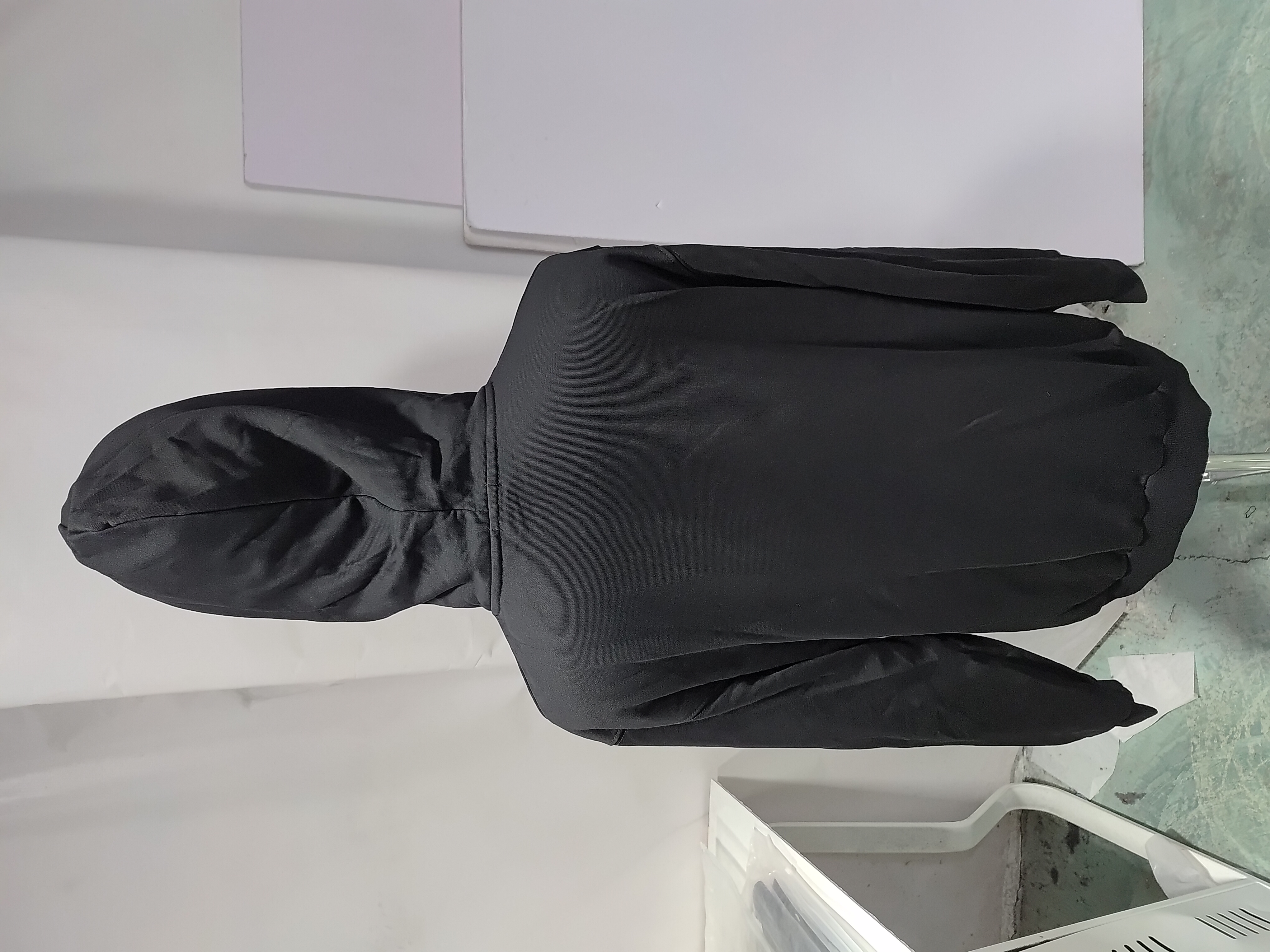 Celine Loose Cotton Sweatshirt Black/White review StockxKicksVIP 03