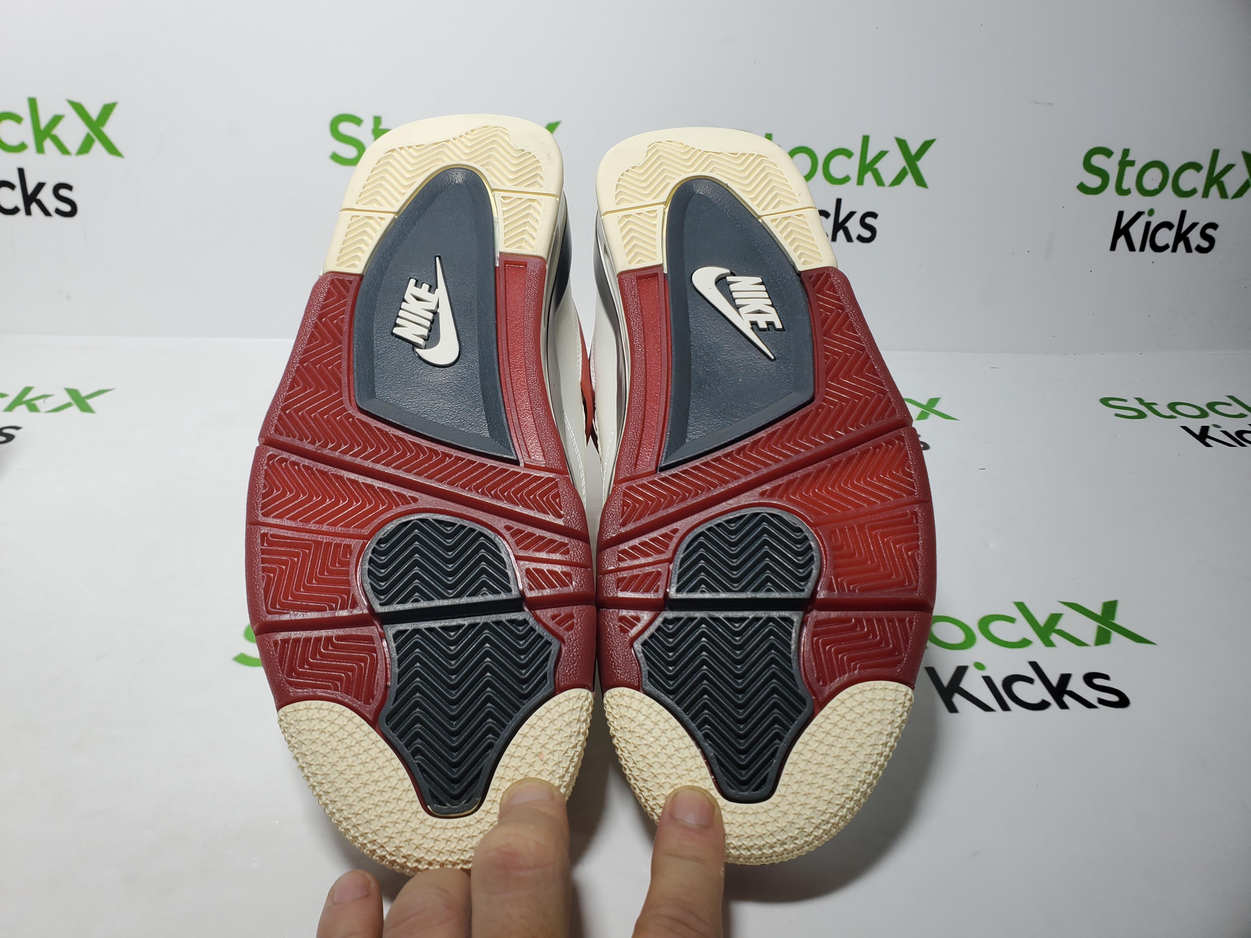 PK God Batch Air Jordan 4 Retro White Brick IQ8055-100 review StockxKicksVIP 05