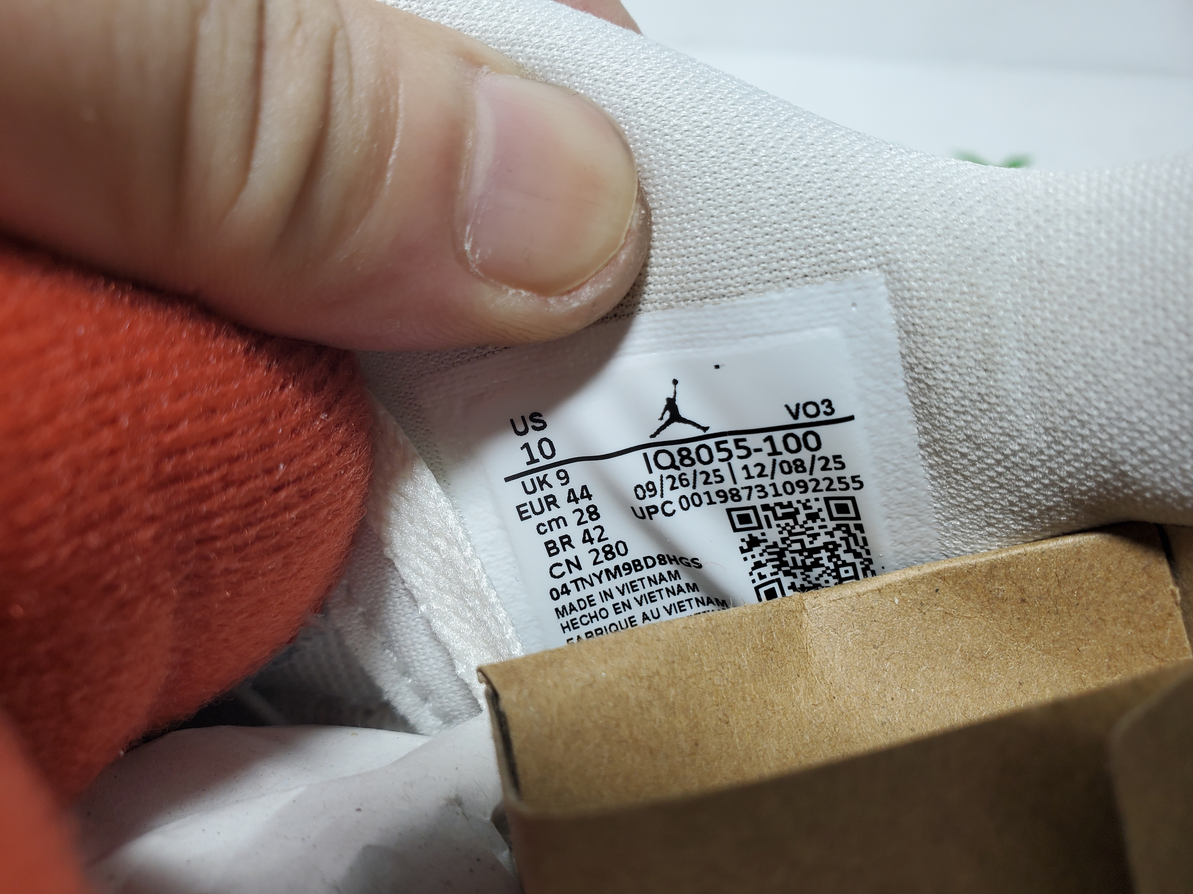 PK God Batch Air Jordan 4 Retro White Brick IQ8055-100 review StockxKicksVIP 06