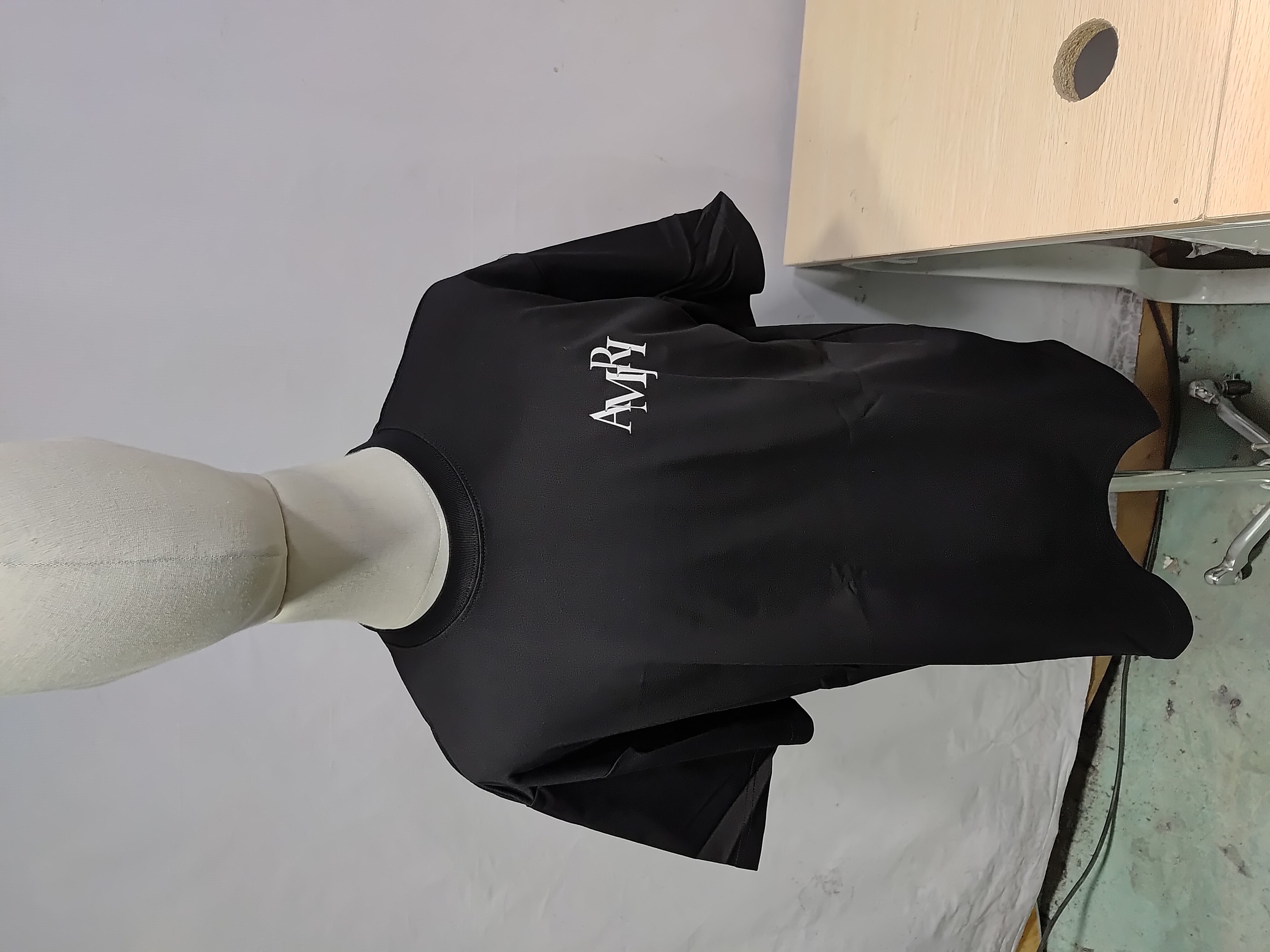 Amiri T-Shirt 677 + Denim Tears The Cotton Wreath Shorts Grey review StockxKicksVIP 01
