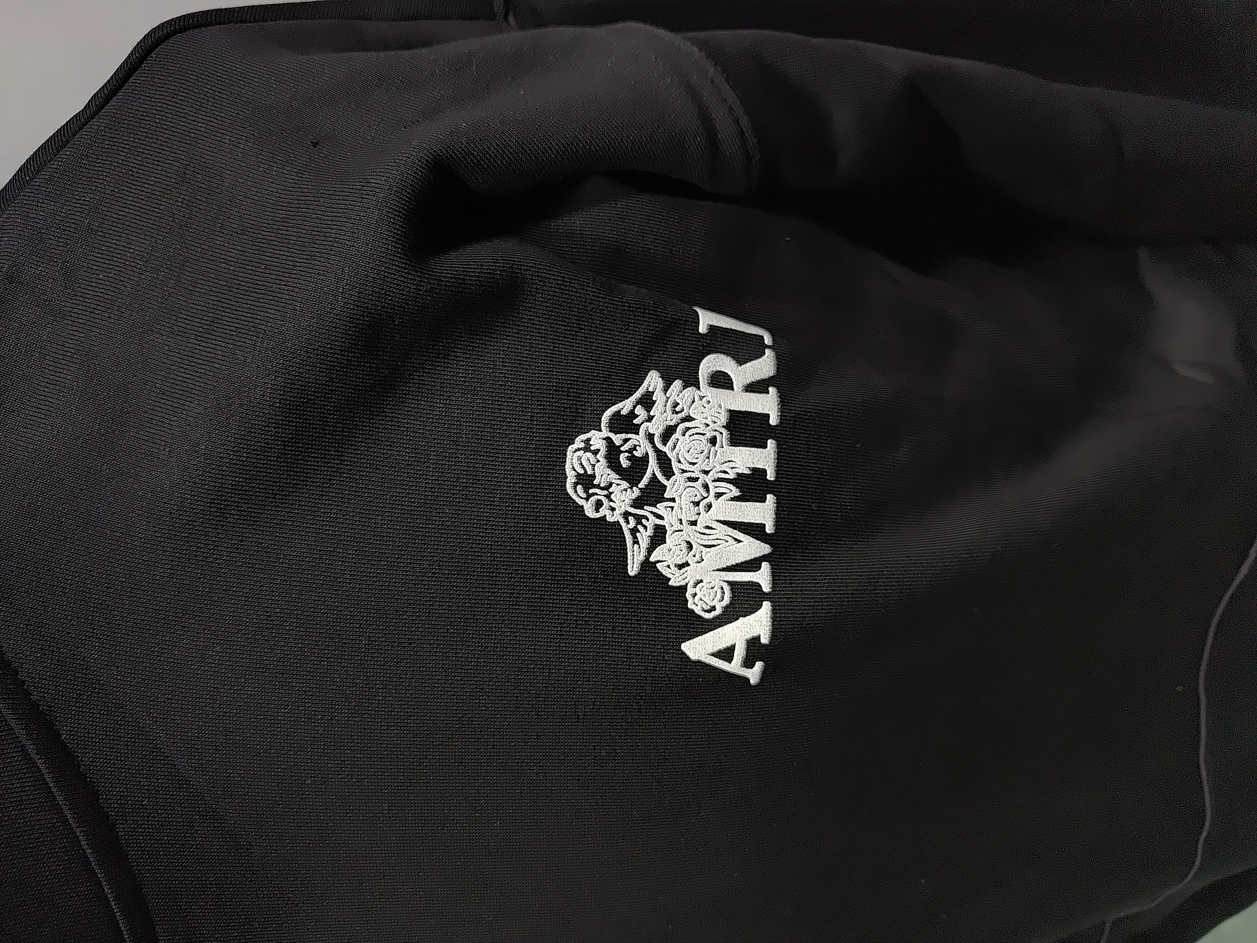 AMIRI Cupid Angel Print Hoodie #9218 Black review StockxKicksVIP 02
