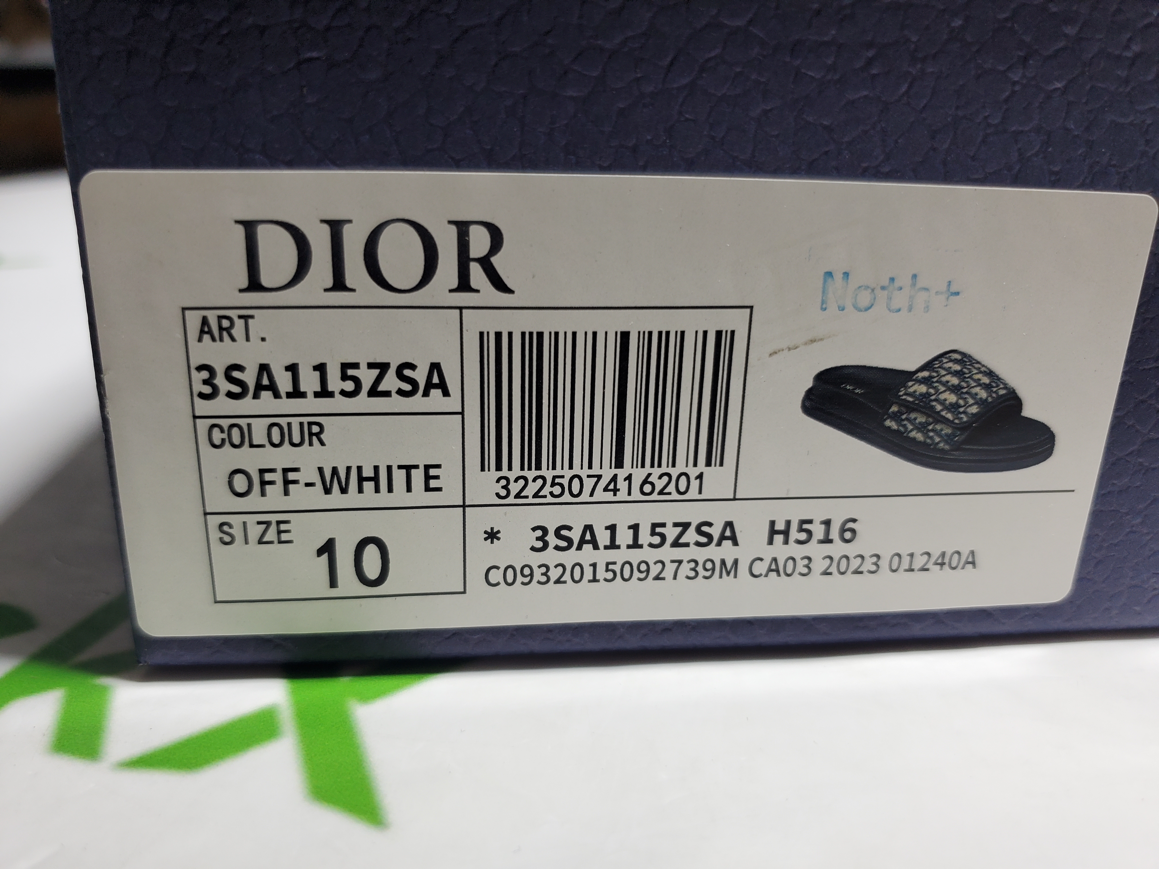 Dior Aqua Sandal Beige And Black Dior Oblique Jacquard review StockxKicksVIP 00