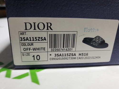 Dior Aqua Sandal Beige And Black Dior Oblique Jacquard reviewed by
