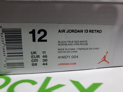 PK God Batch Nike Air Jordan 13 Retro 'Bred' 2017 414571-004 reviewed by