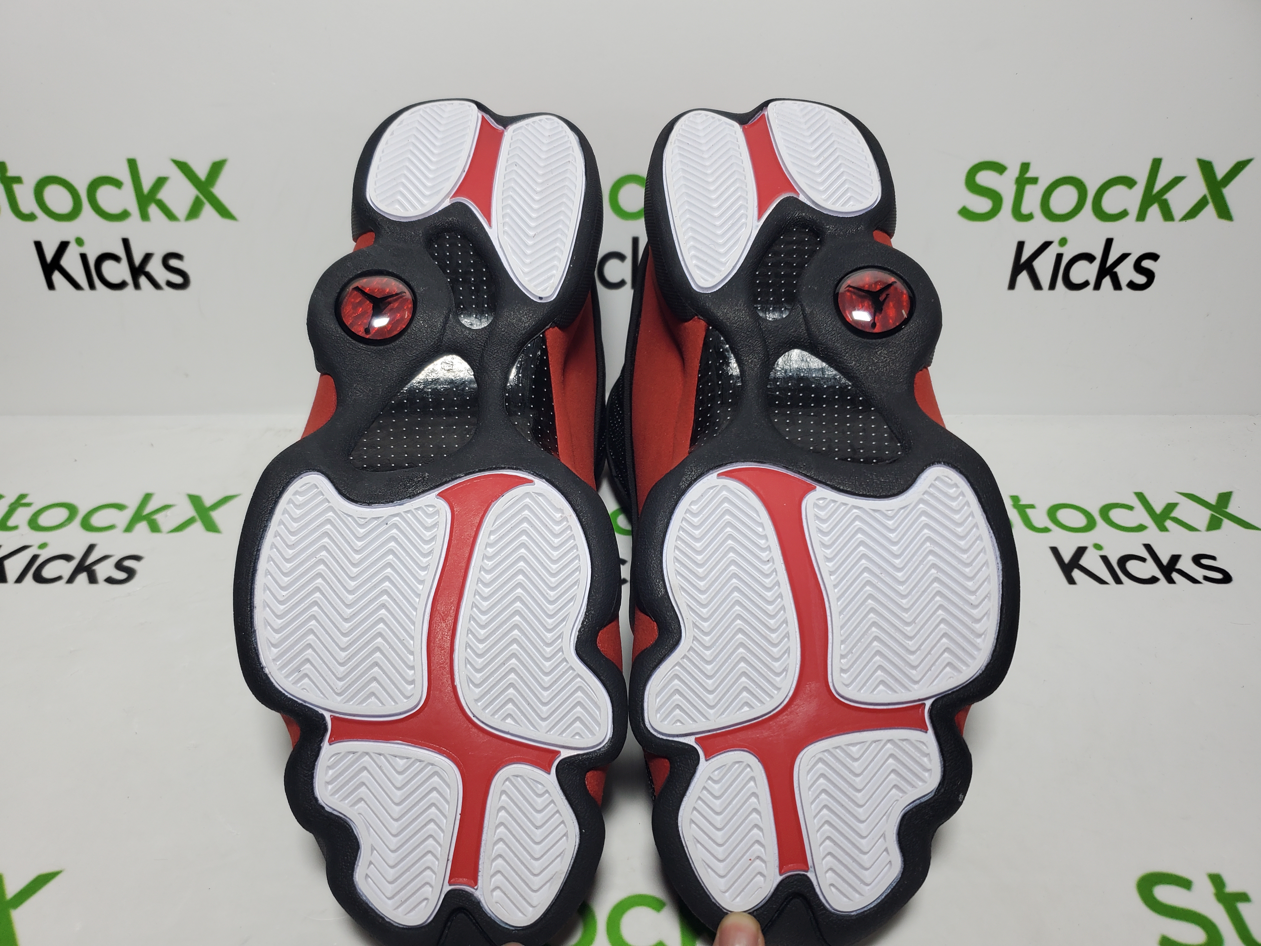 PK God Batch Nike Air Jordan 13 Retro 'Bred' 2017 414571-004 review StockxKicksVIP 04