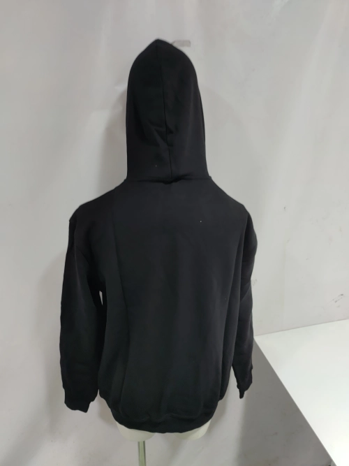Burberry 25FW Warhorse Check Logo Embroidered Hoodie Black reviewed by