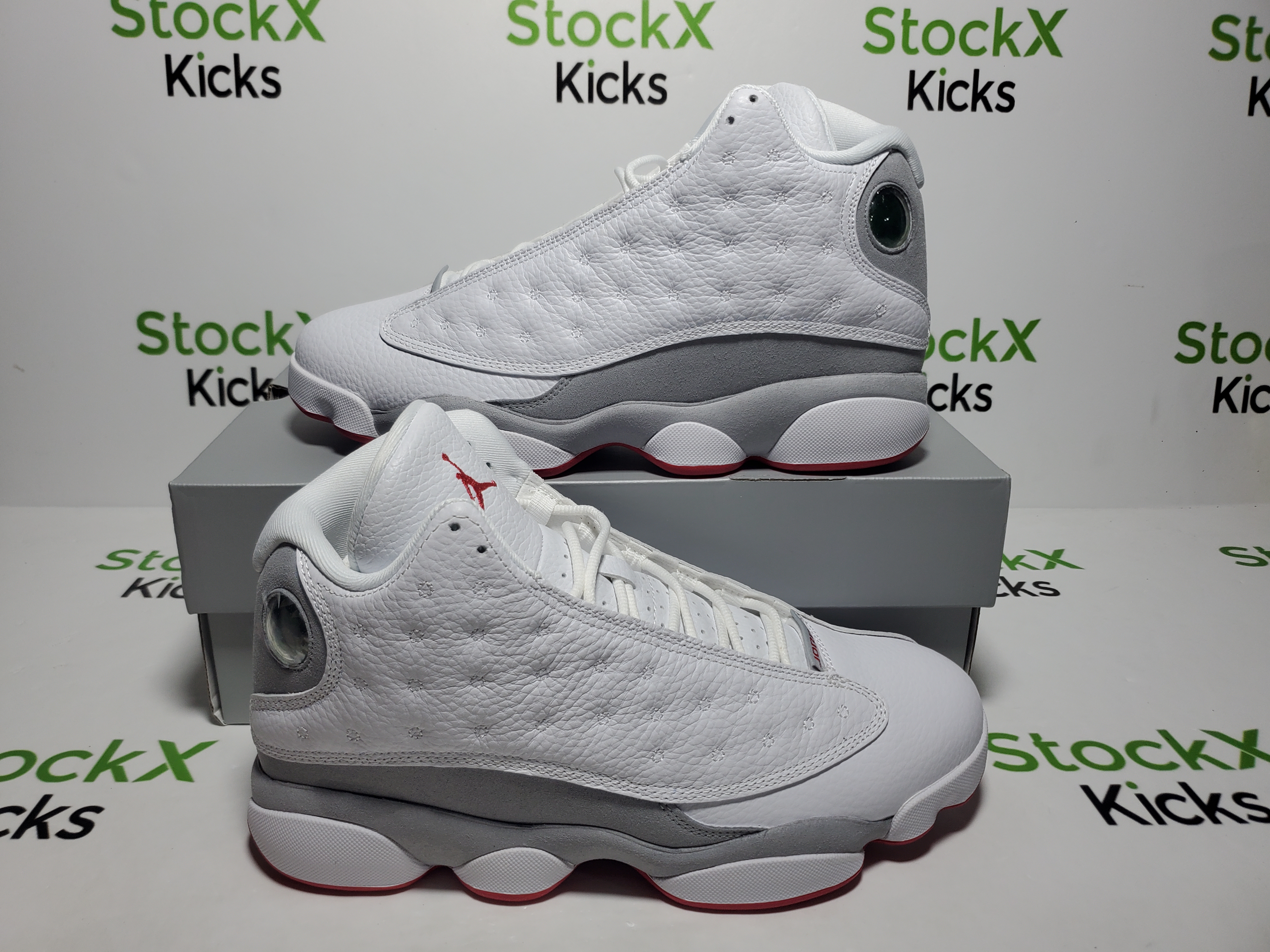 PK God Batch Nike Air Jordan 13 “Wolf Grey” 414571-160 review Stockxkicksvip 05