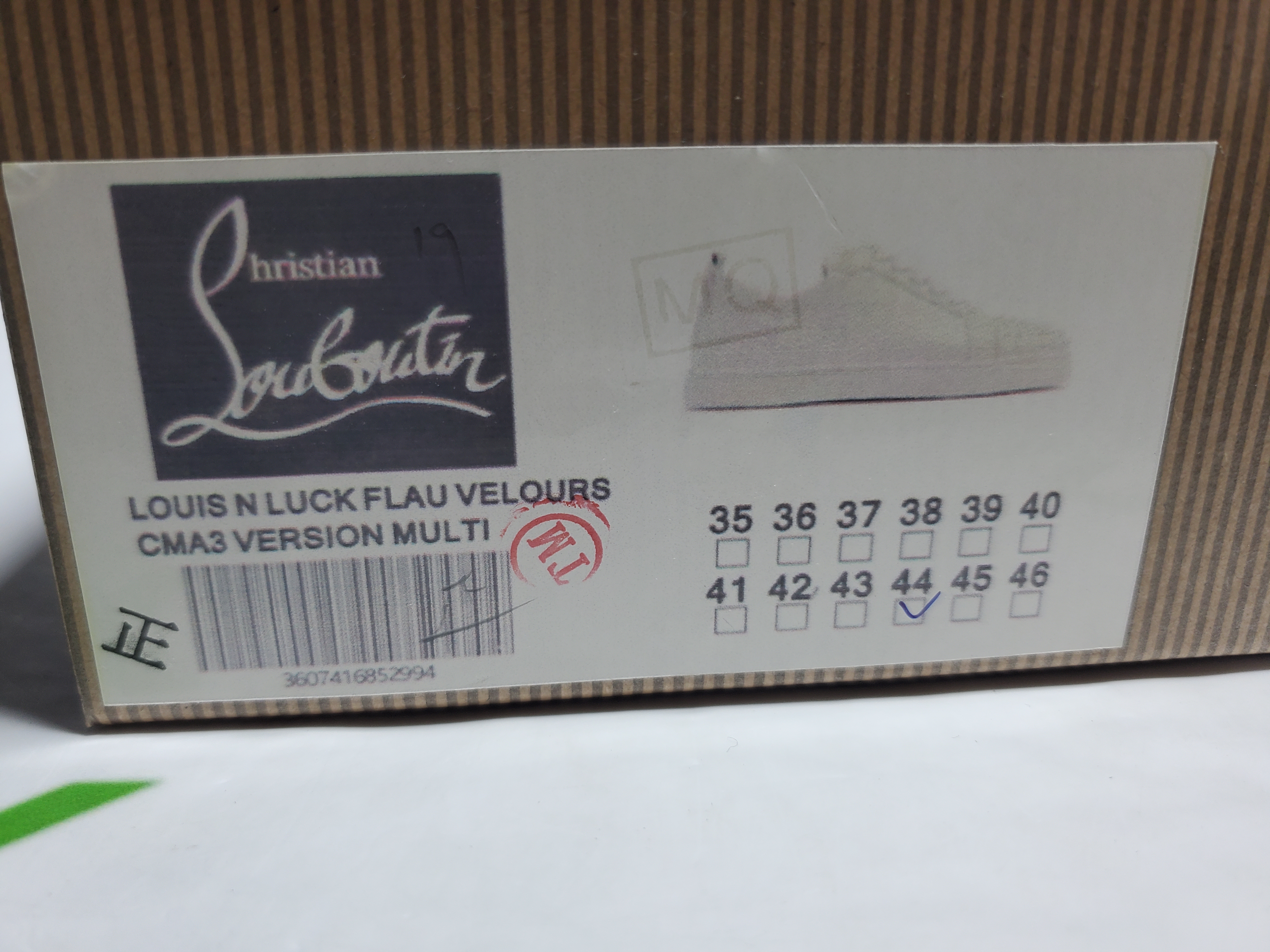 Christian Louboutin Junior Spikes White review Stockxkicksvip 00