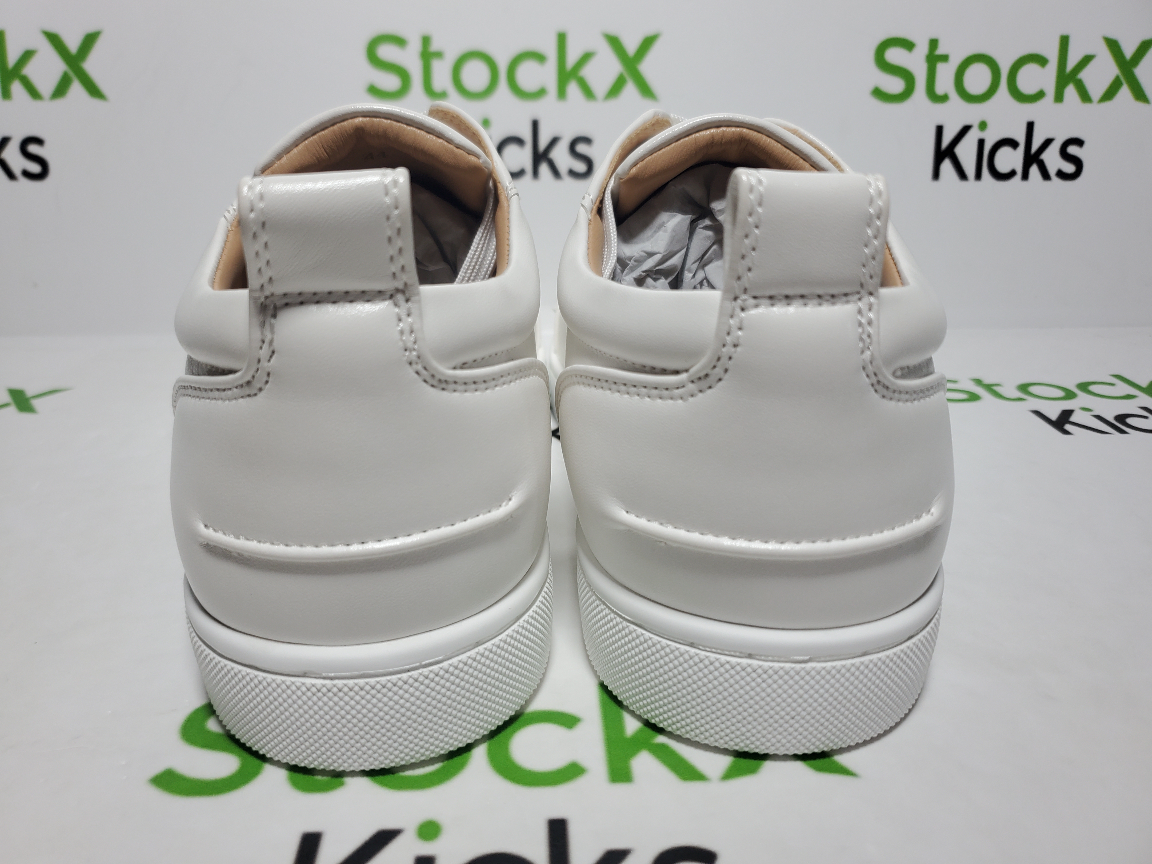 Christian Louboutin Junior Spikes White review Stockxkicksvip 02