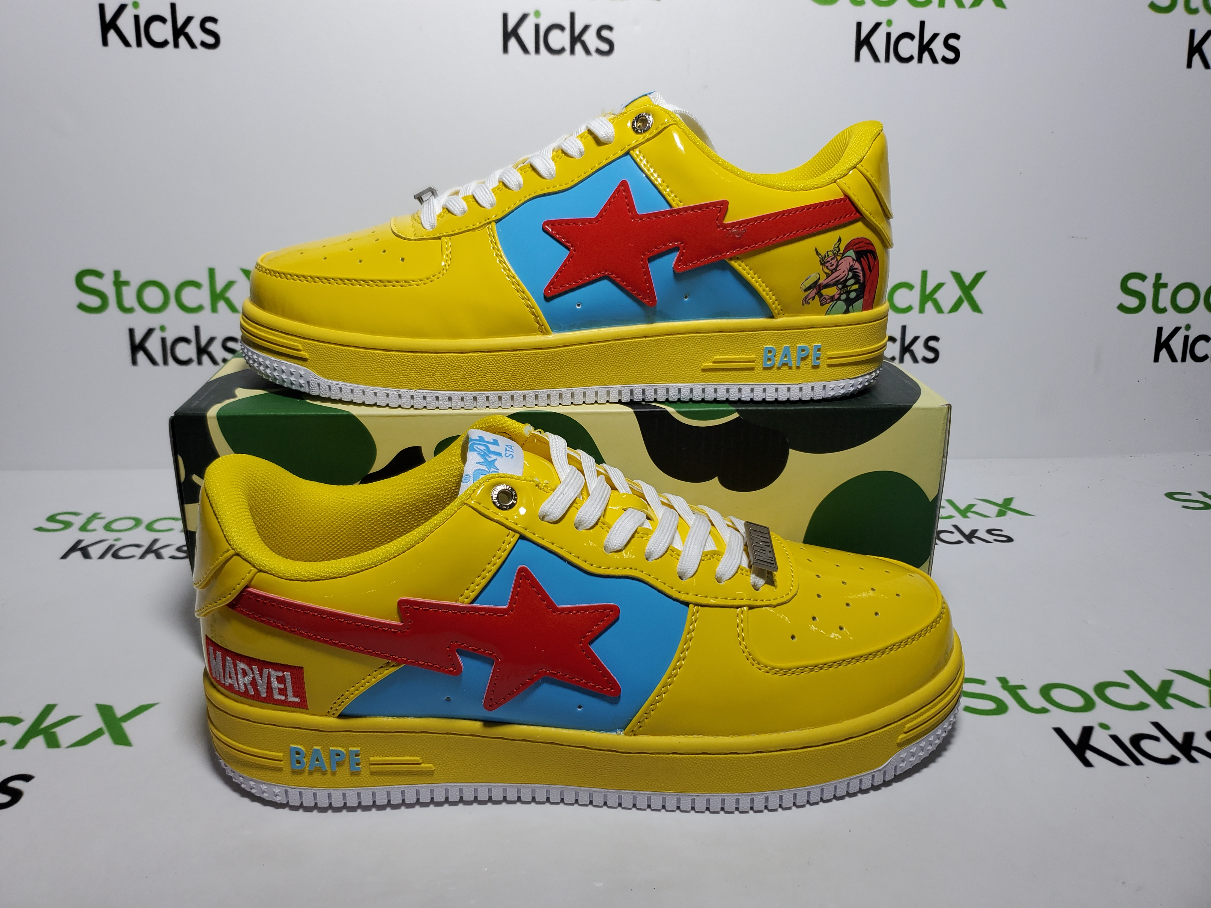 A Bathing Ape Bape Sta Marvel Comics Thor (Ordinary Shoe Box) 1I73-291-905 review Stockxkicksvip 05