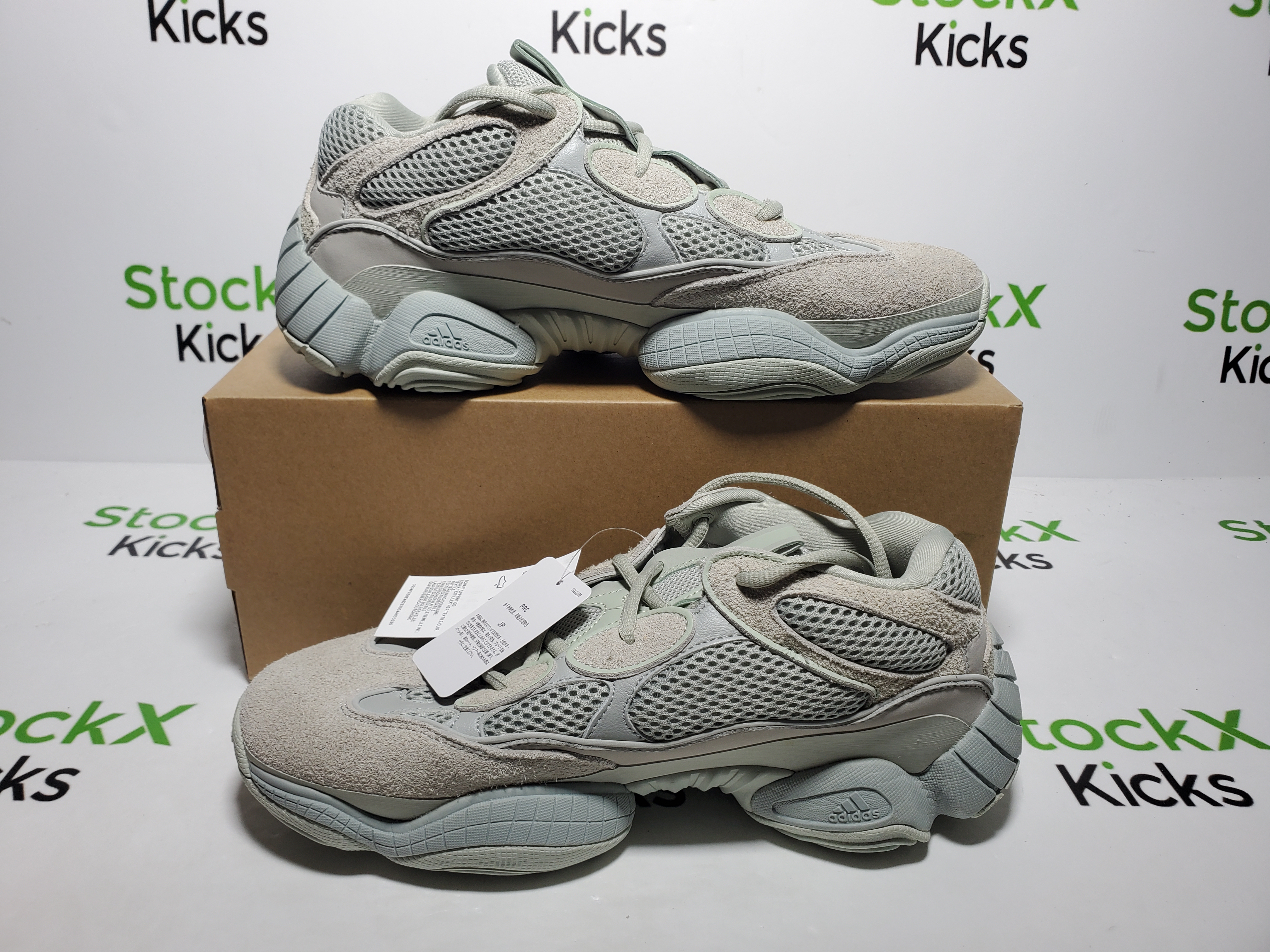 PK God Batch adidas Yeezy 500 Salt EE7287 review Stockxkicksvip 06