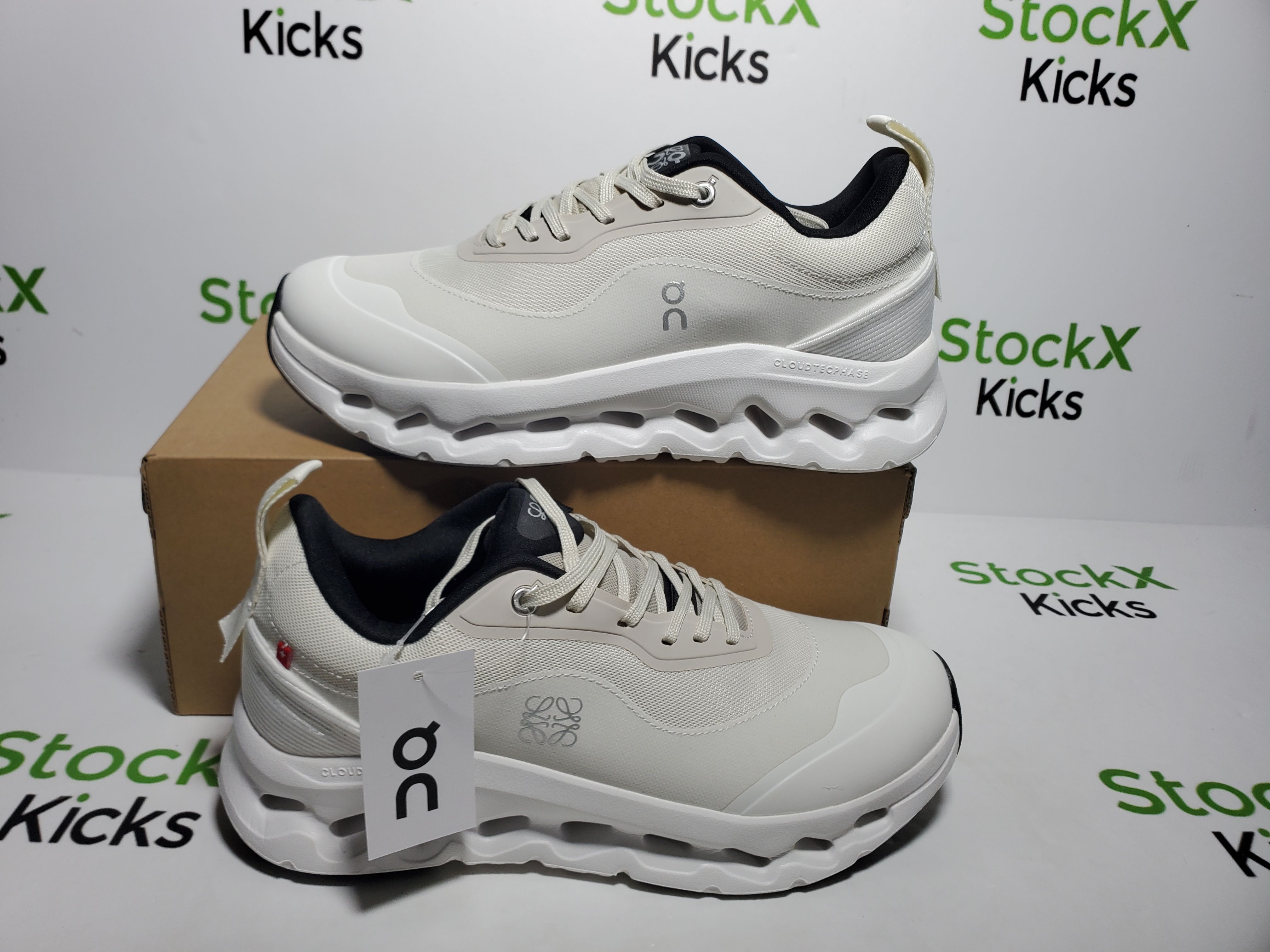 ON Loewe x Cloudtilt 2 White Brown review Stockxkicksvip 02