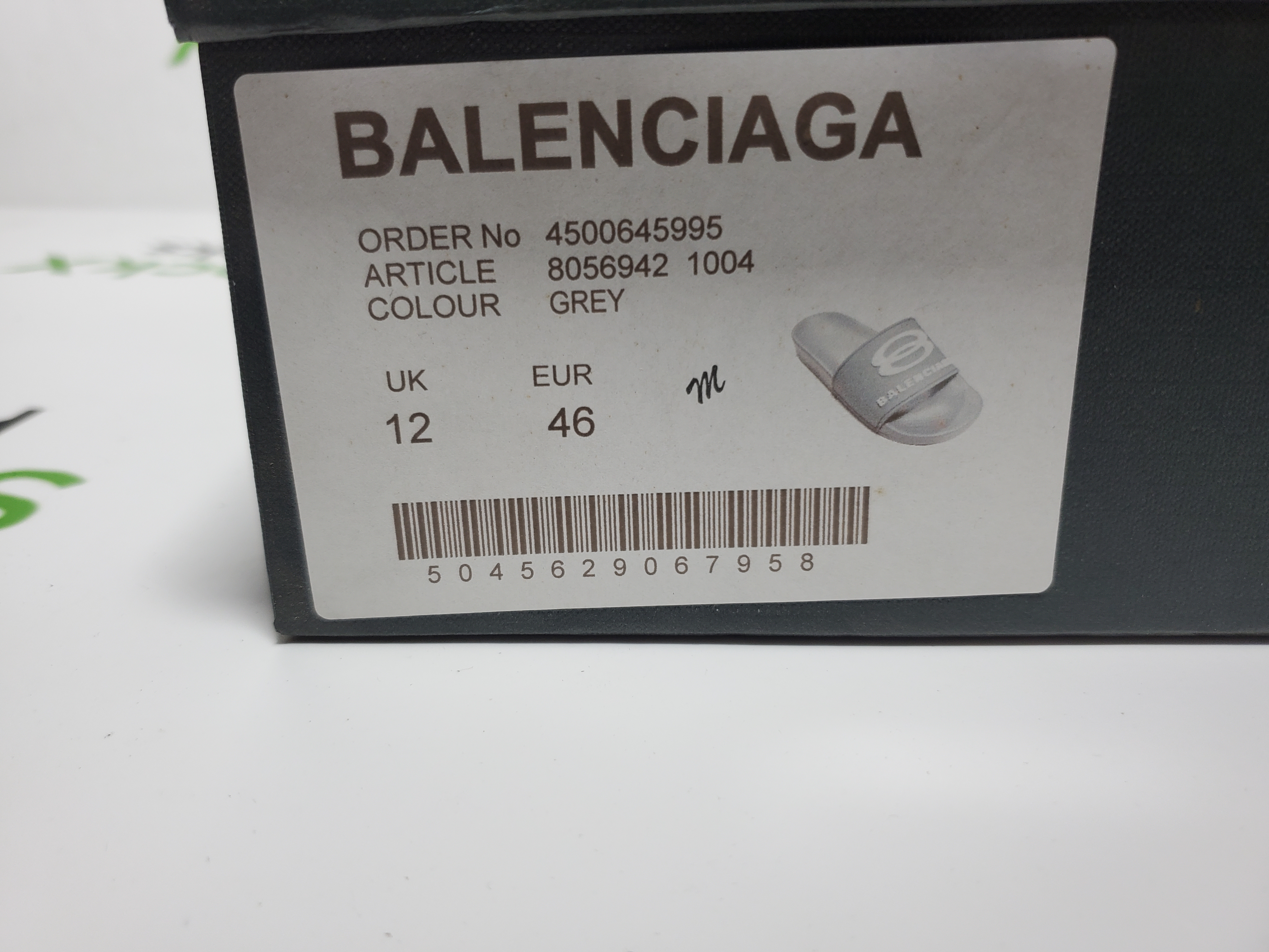 Balenciaga Pool Slide Grey review Stockxkicksvip 00