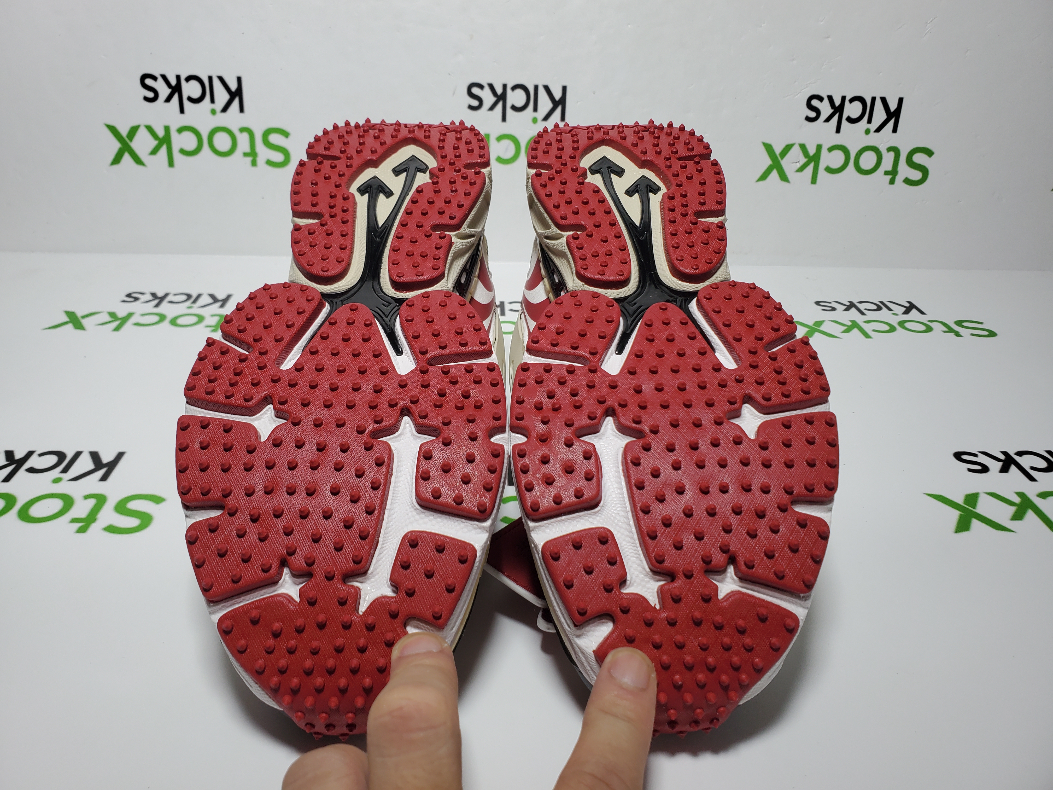 Off White Be Right Back Sneakers Khaki Red OMIA295C99 FAB000 0032 review Stockxkicksvip 05