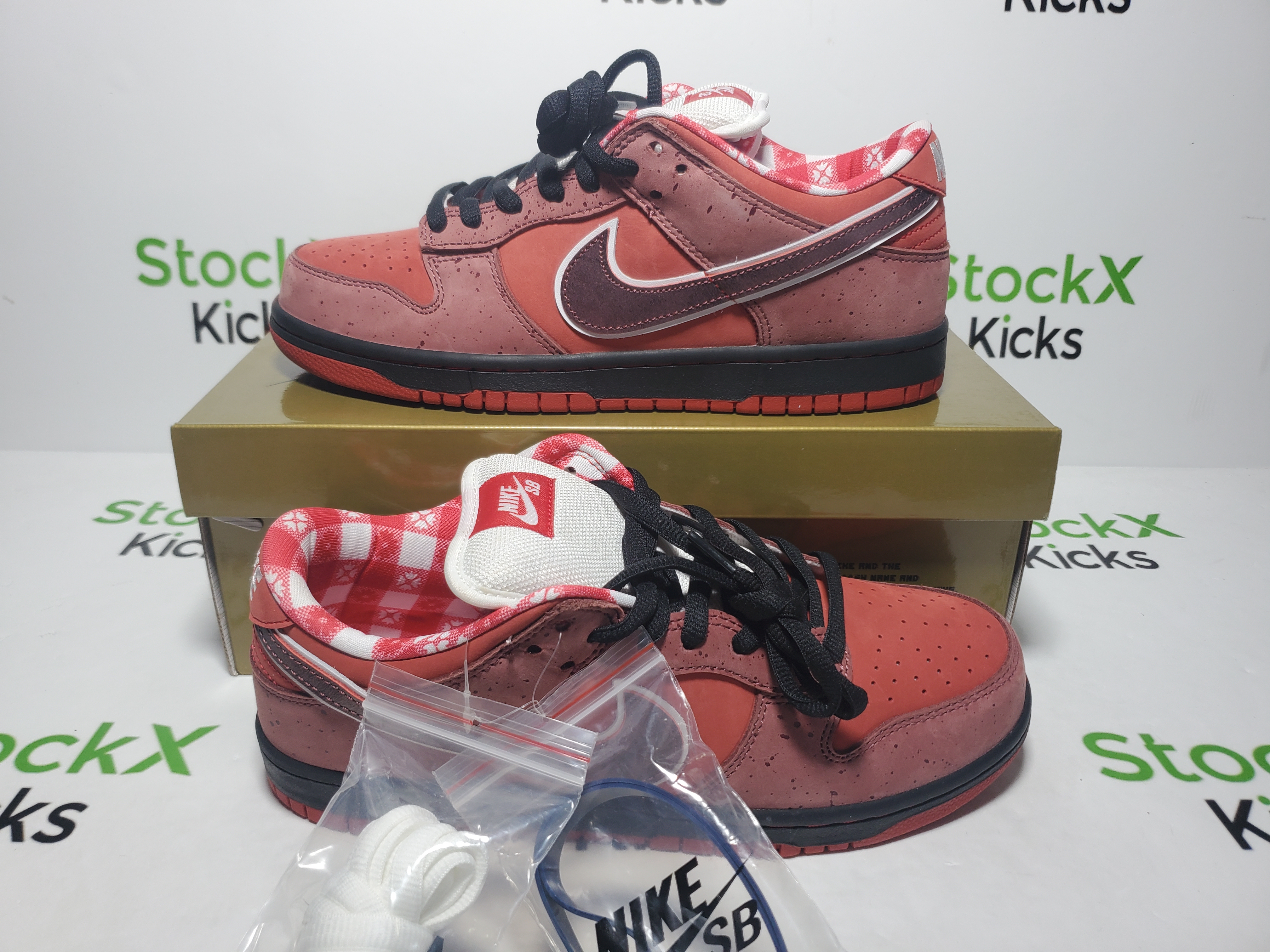 LJR Batch Nike SB Dunk Low Concepts Red Lobster 313170-661 review StockxKicks 05