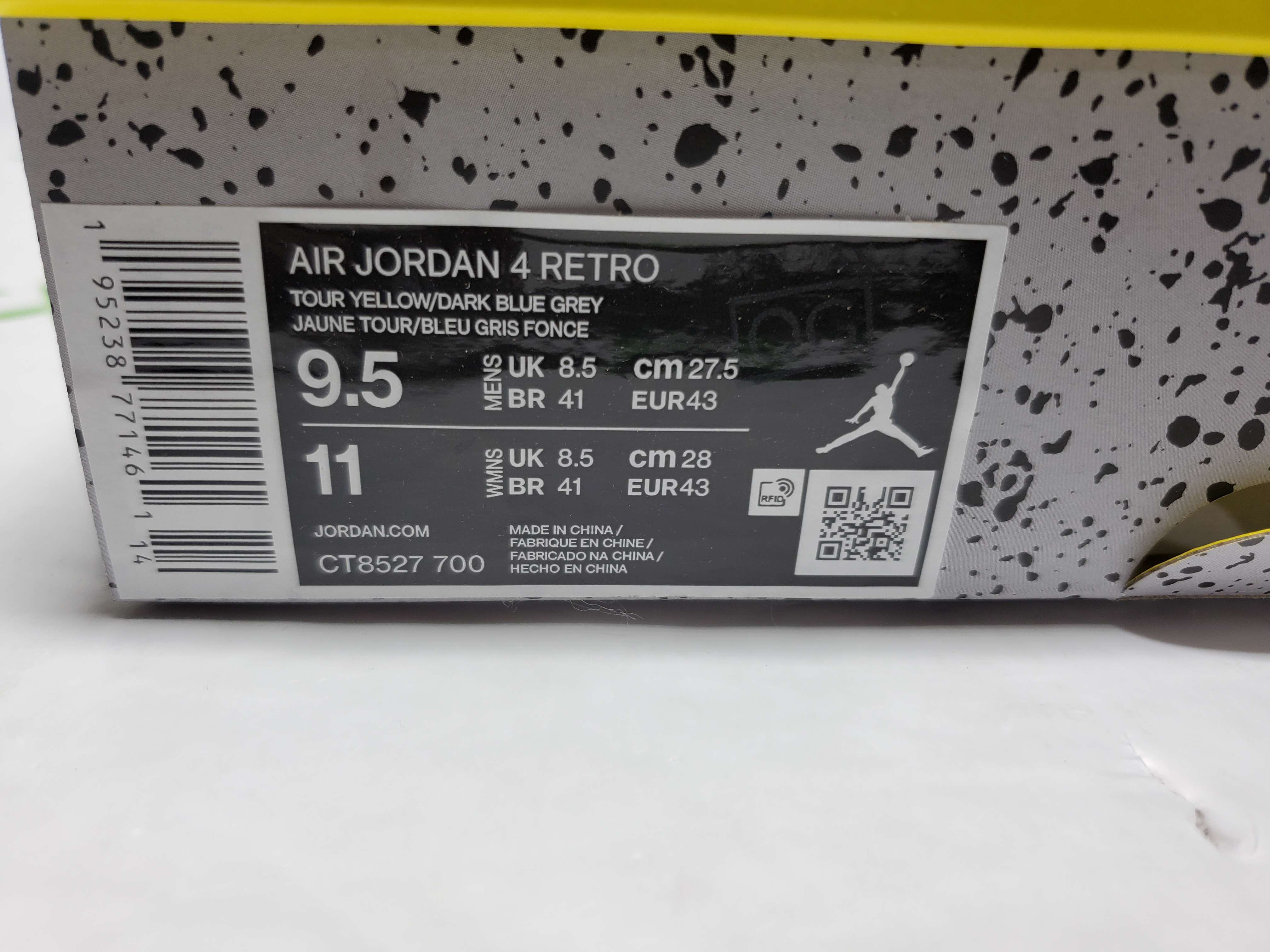 PK God Batch Air Jordan 4  Retro Black and yellow electric mother Lightning (2021) CT8527-700 review StockxKicks 00