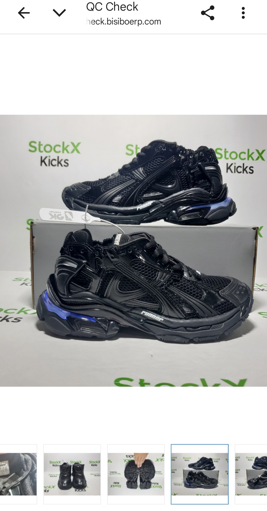 【Flash Sale Offe】Balenciaga Runner Black and Red LED 853225 WRNLD 1000 review Rosy 00