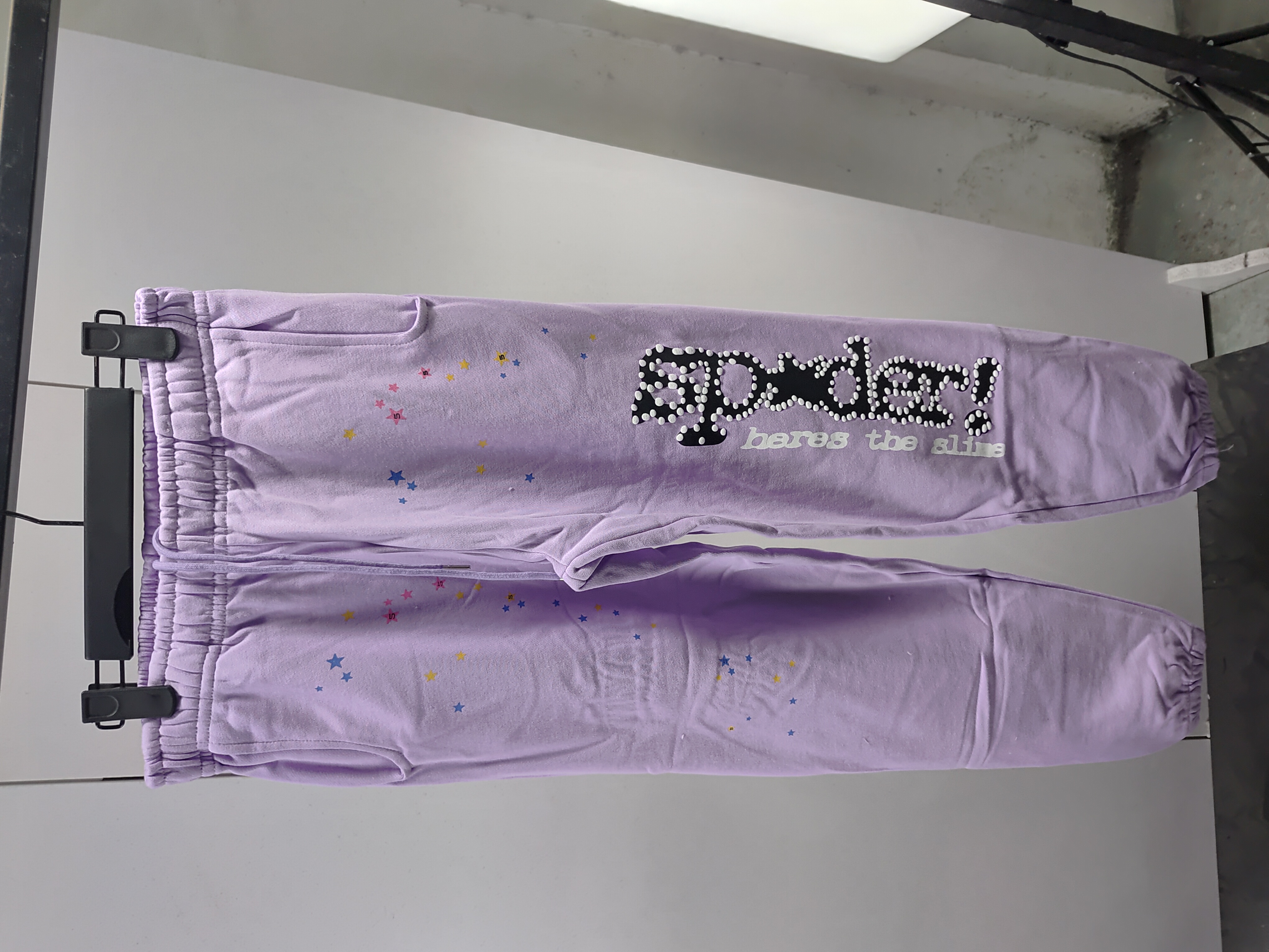 Sp5der Acai Sweatpant Purple review StockxKicks 01