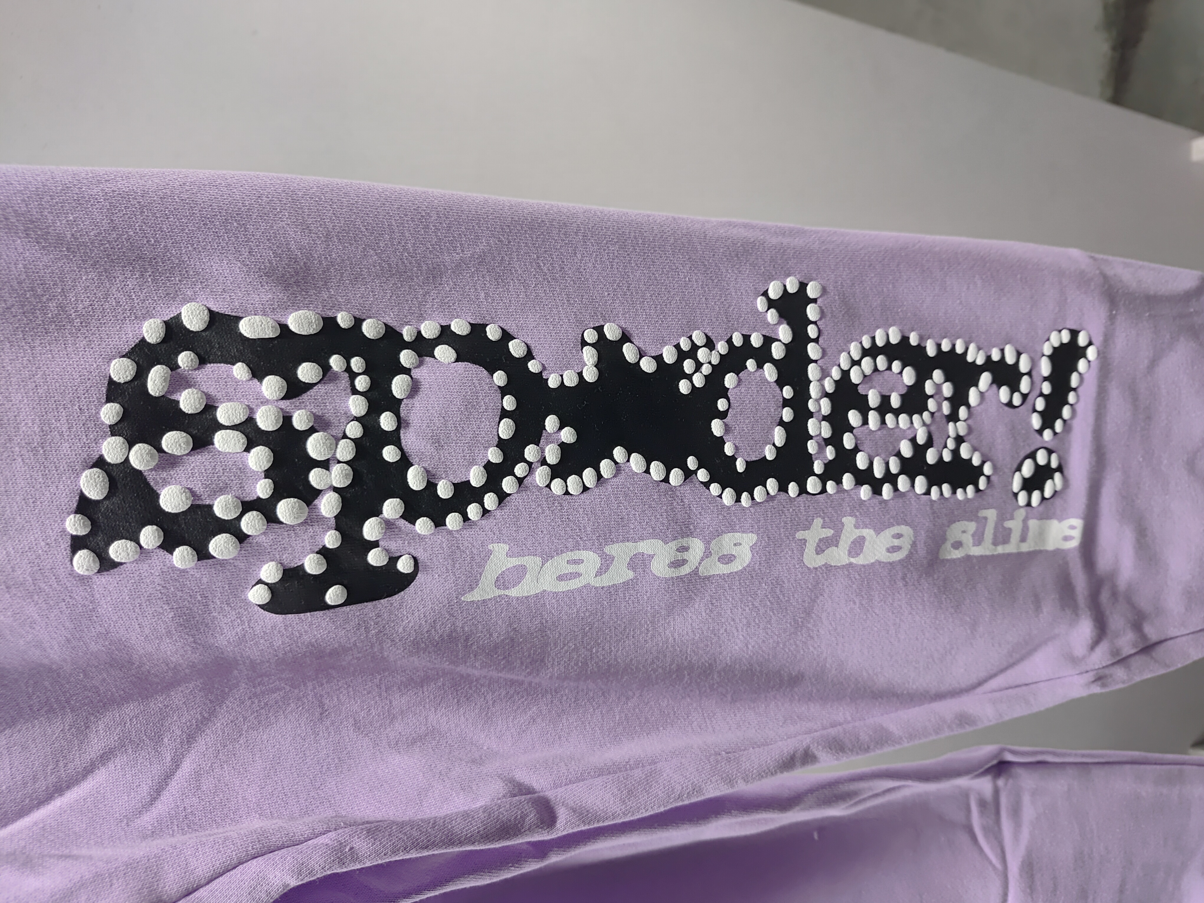 Sp5der Acai Sweatpant Purple review StockxKicks 02