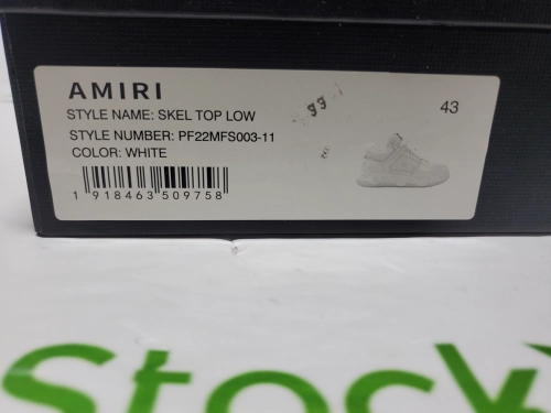 【Flash Sale Offe】Amiri MA-1 Sneakers White reviewed by