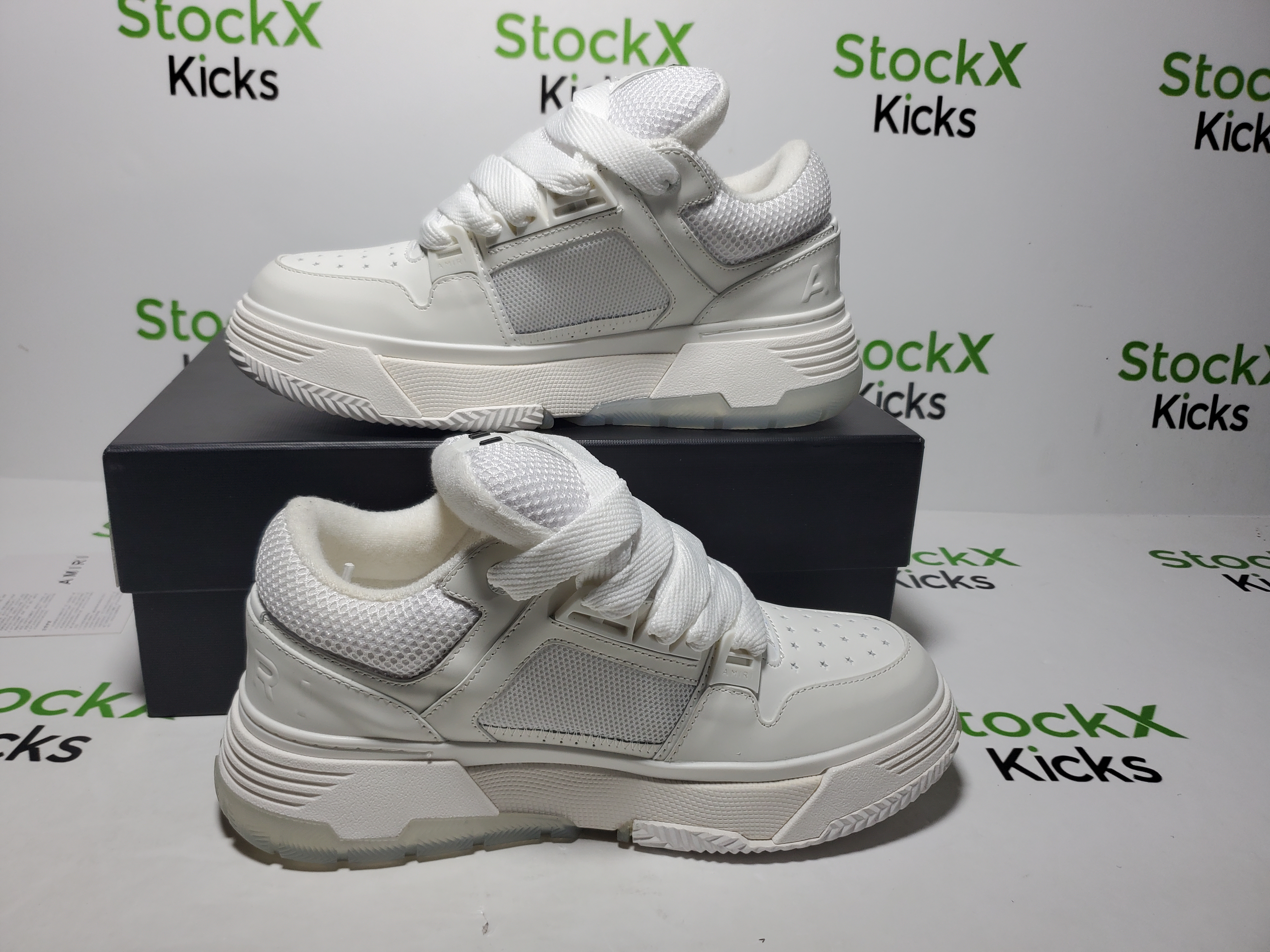 【Flash Sale Offe】Amiri MA-1 Sneakers White review StockxKicks 01