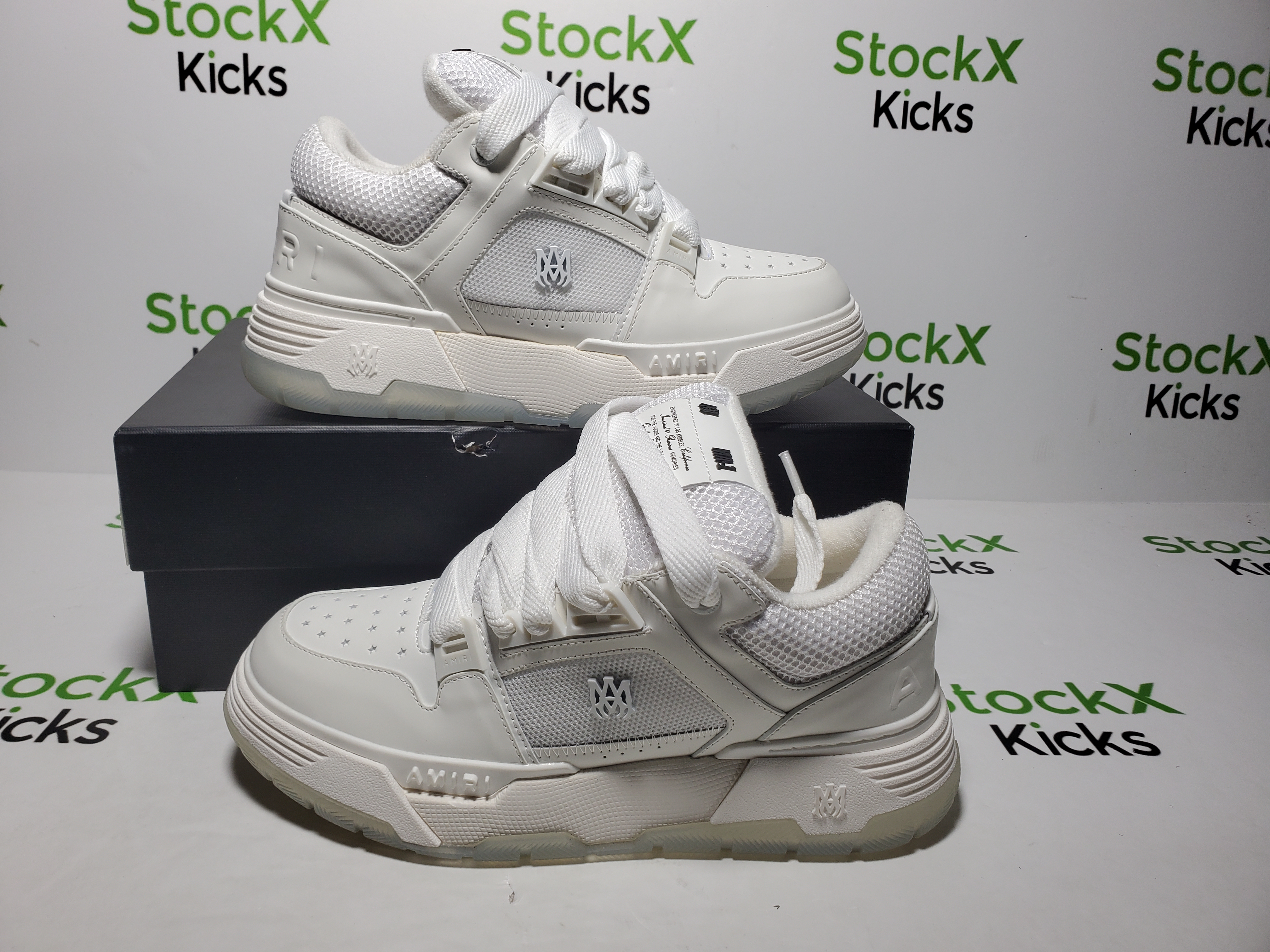【Flash Sale Offe】Amiri MA-1 Sneakers White review StockxKicks 02
