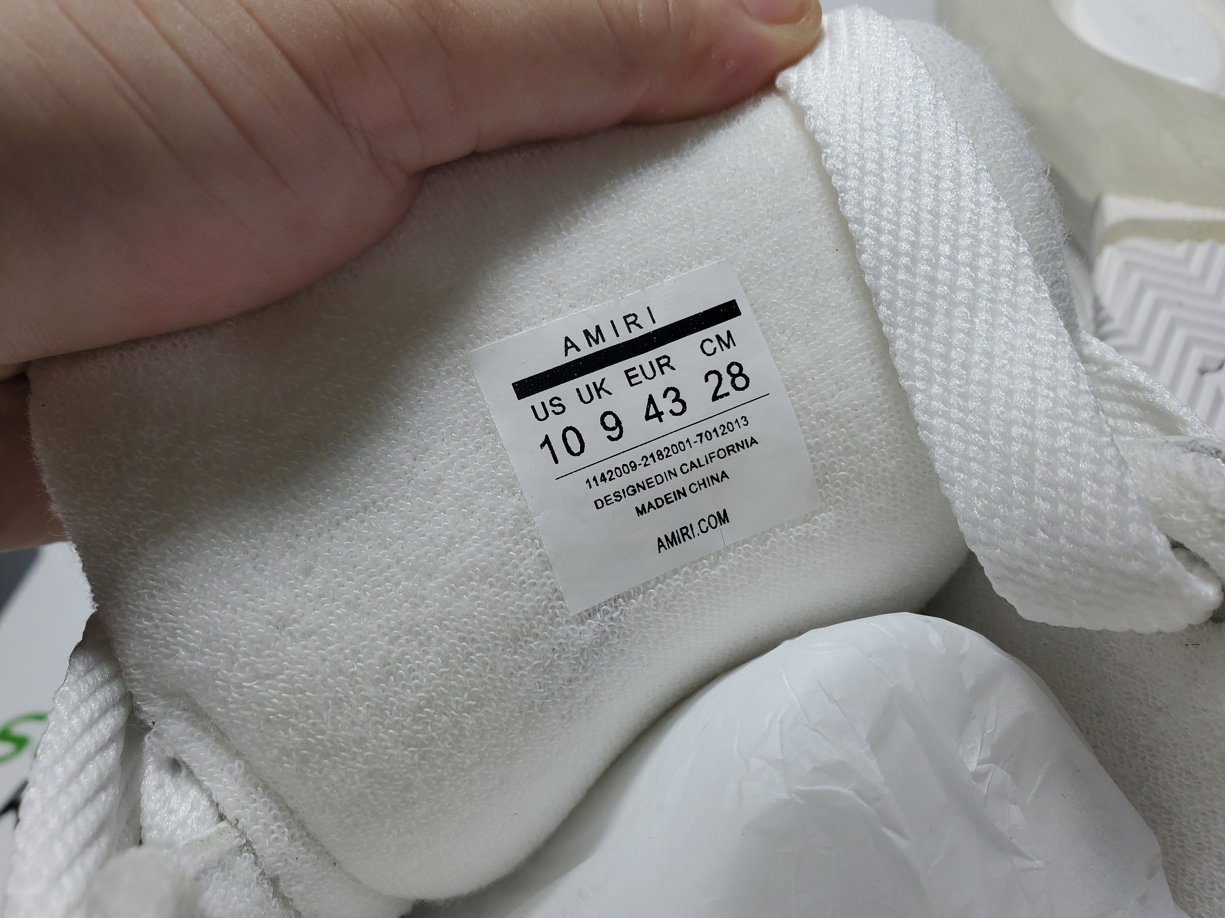 【Flash Sale Offe】Amiri MA-1 Sneakers White review StockxKicks 06